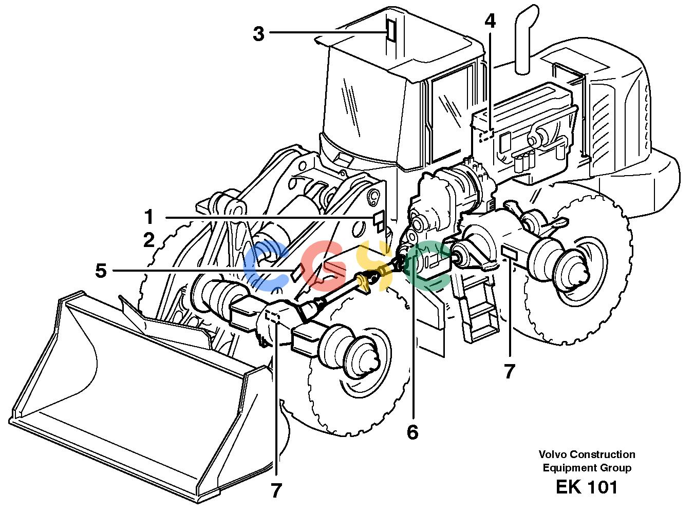 沃尔沃零件查询L220E Product identification plateSER NO 4003 - 5020 NoneNoneNoneAutodata Volvo online