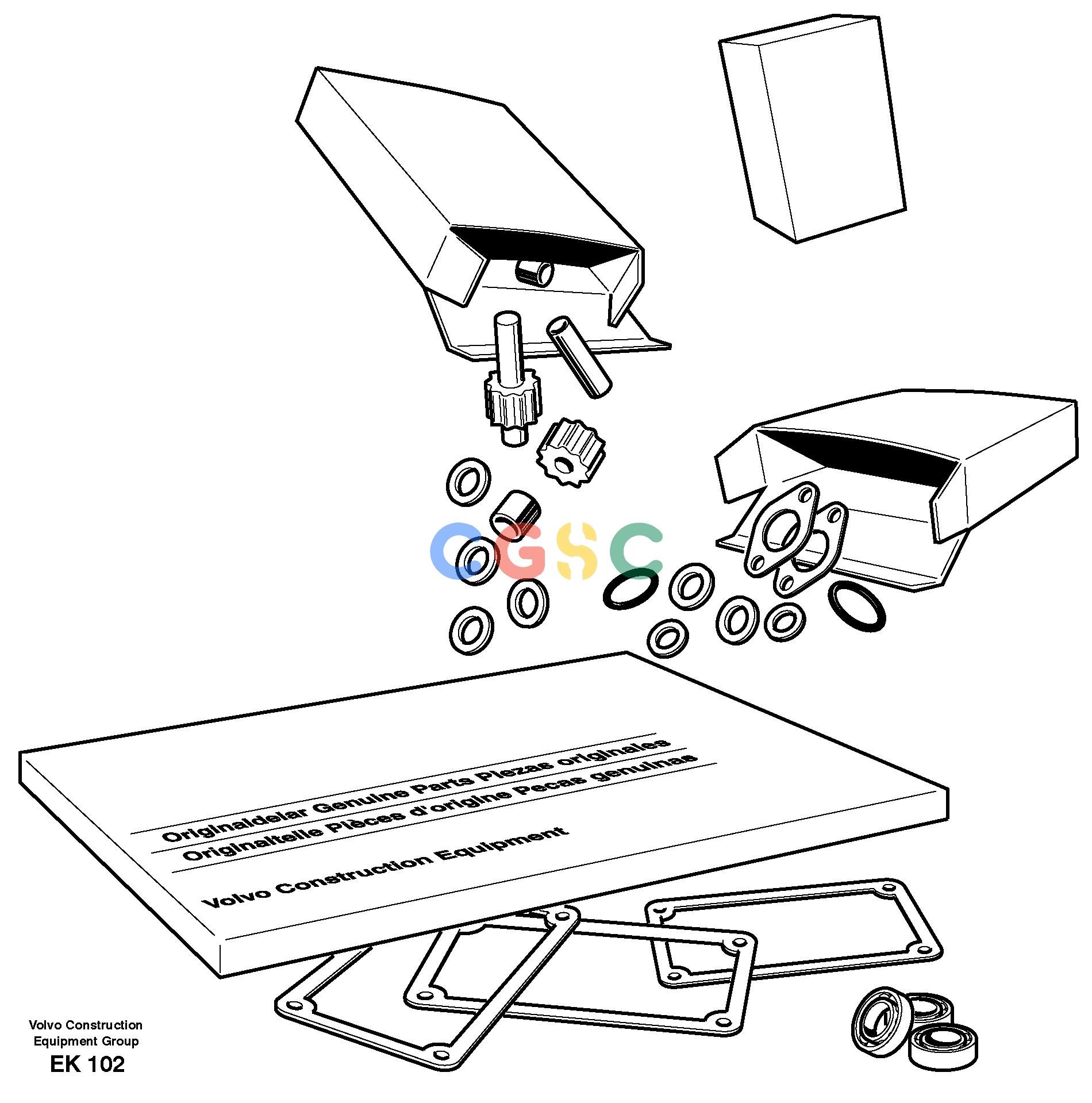 沃尔沃零件查询SD135 Repair kits for engineS/N 552000- NoneNone17231839, 17231843Autodata Volvo online