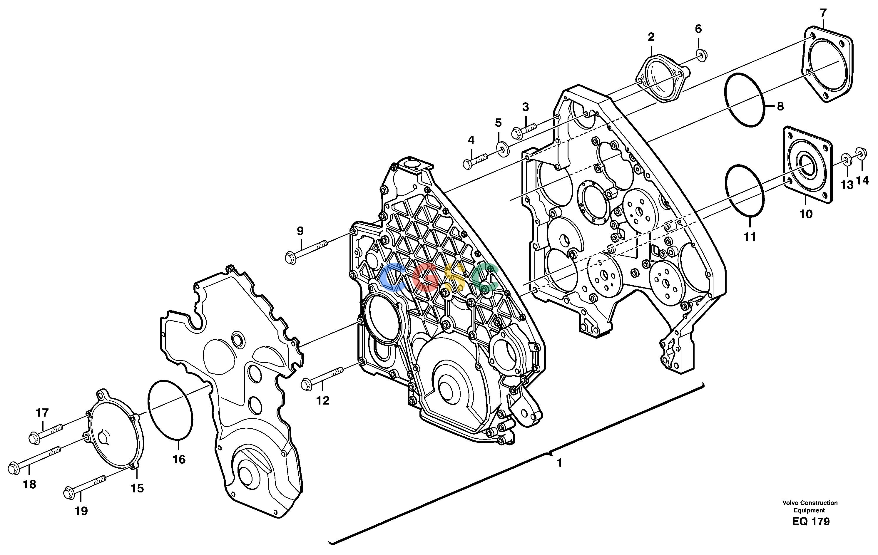 沃尔沃零件查询L330E Timing gear casing and coversNone NoneNoneNoneAutodata Volvo online
