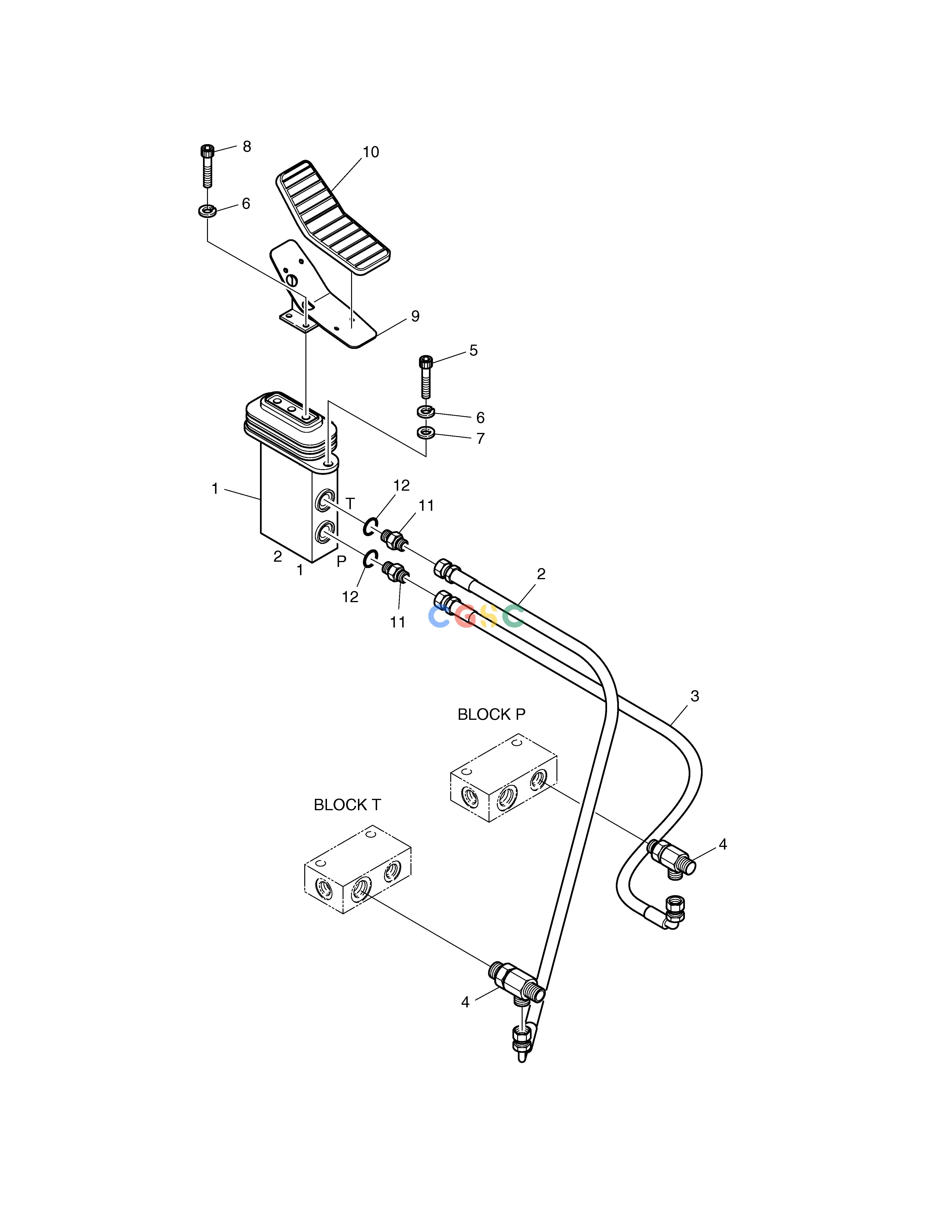 斗山零件查询PEDAL INSTALL-ROTATION & TILTING SOLAR 250LC-V Doosan parts catalog online
