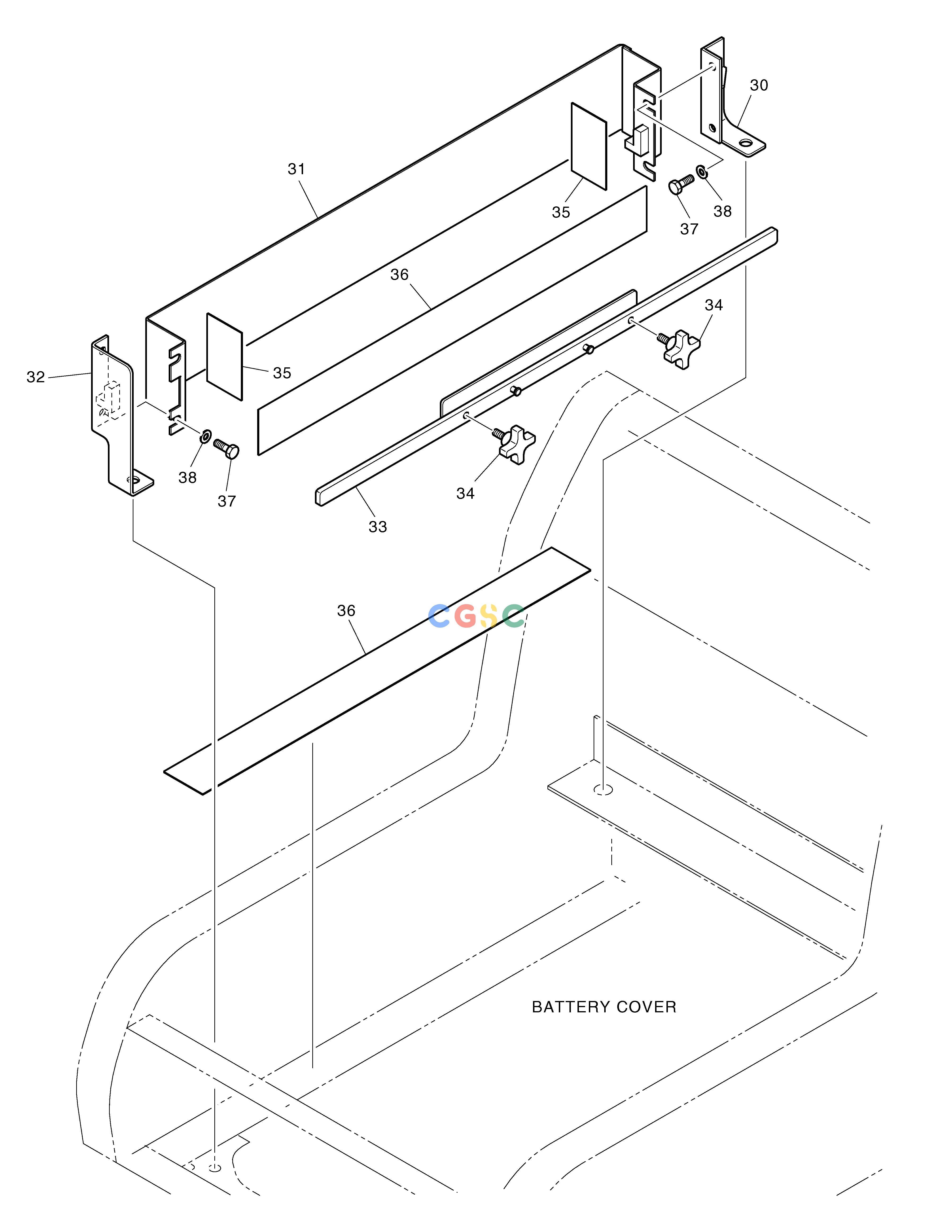 斗山零件查询WINDOW GUARD(2)-U.S.A SOLAR 170LC-V Doosan parts catalog online