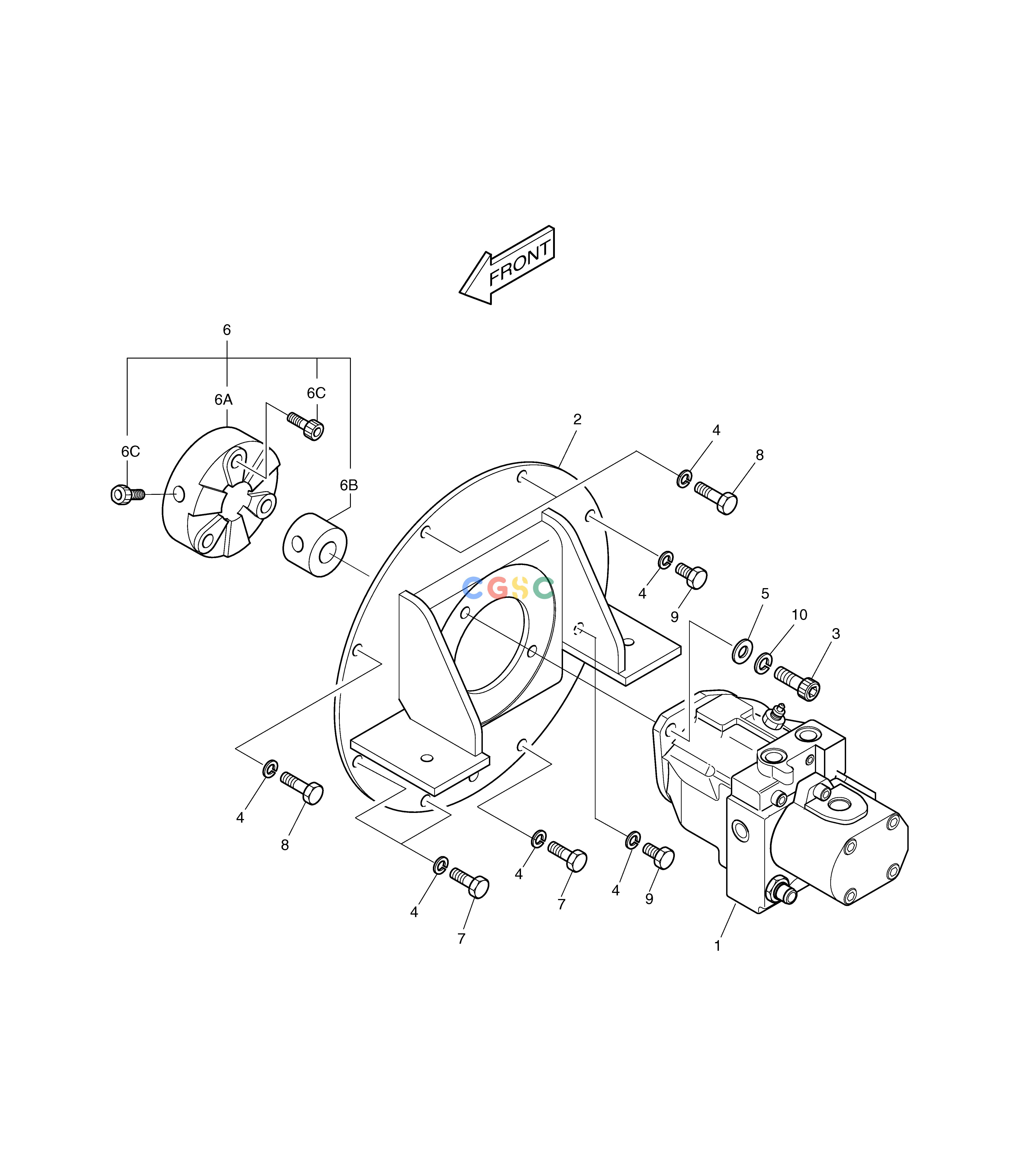 斗山零件查询PUMP SOLAR 015PLUS (S/N 20001~) Doosan parts catalog online