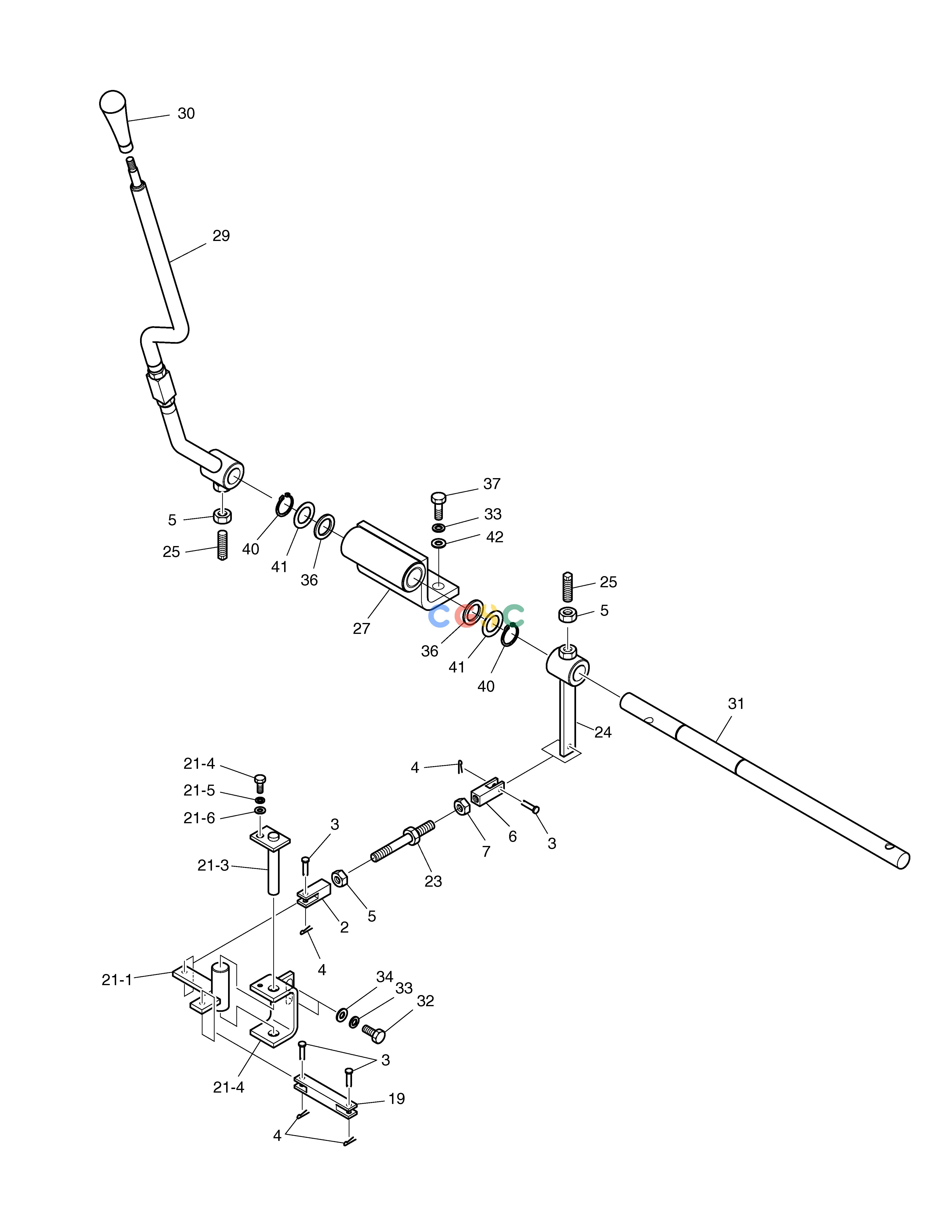 斗山零件查询LEVER-DOZER SOLAR 015PLUS (S/N 20001~) Doosan parts catalog online