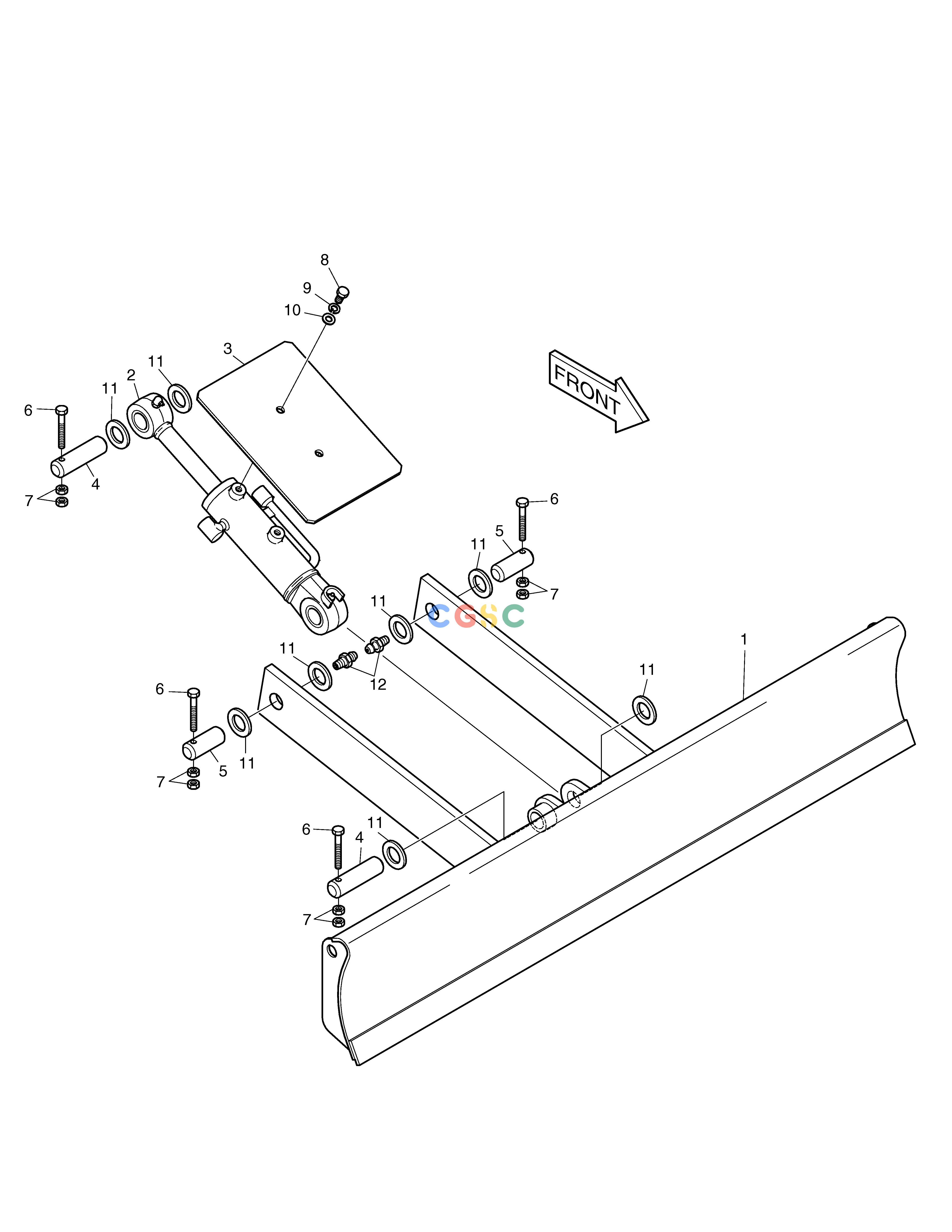 斗山零件查询DOZER-1300mm SOLAR 015PLUS (S/N 20001~) Doosan parts catalog online