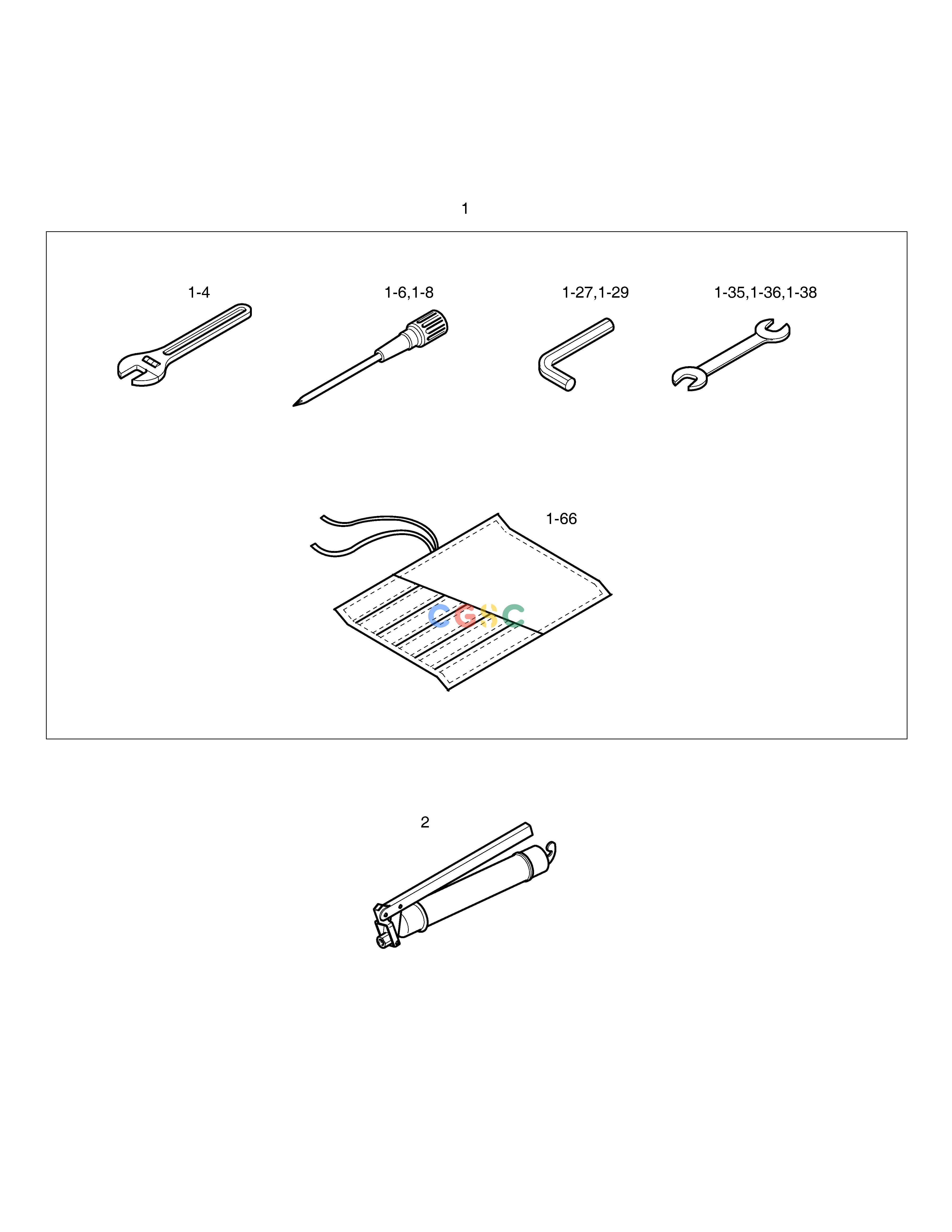 斗山零件查询TOOLS SOLAR 015PLUS (S/N 20001~) Doosan parts catalog online