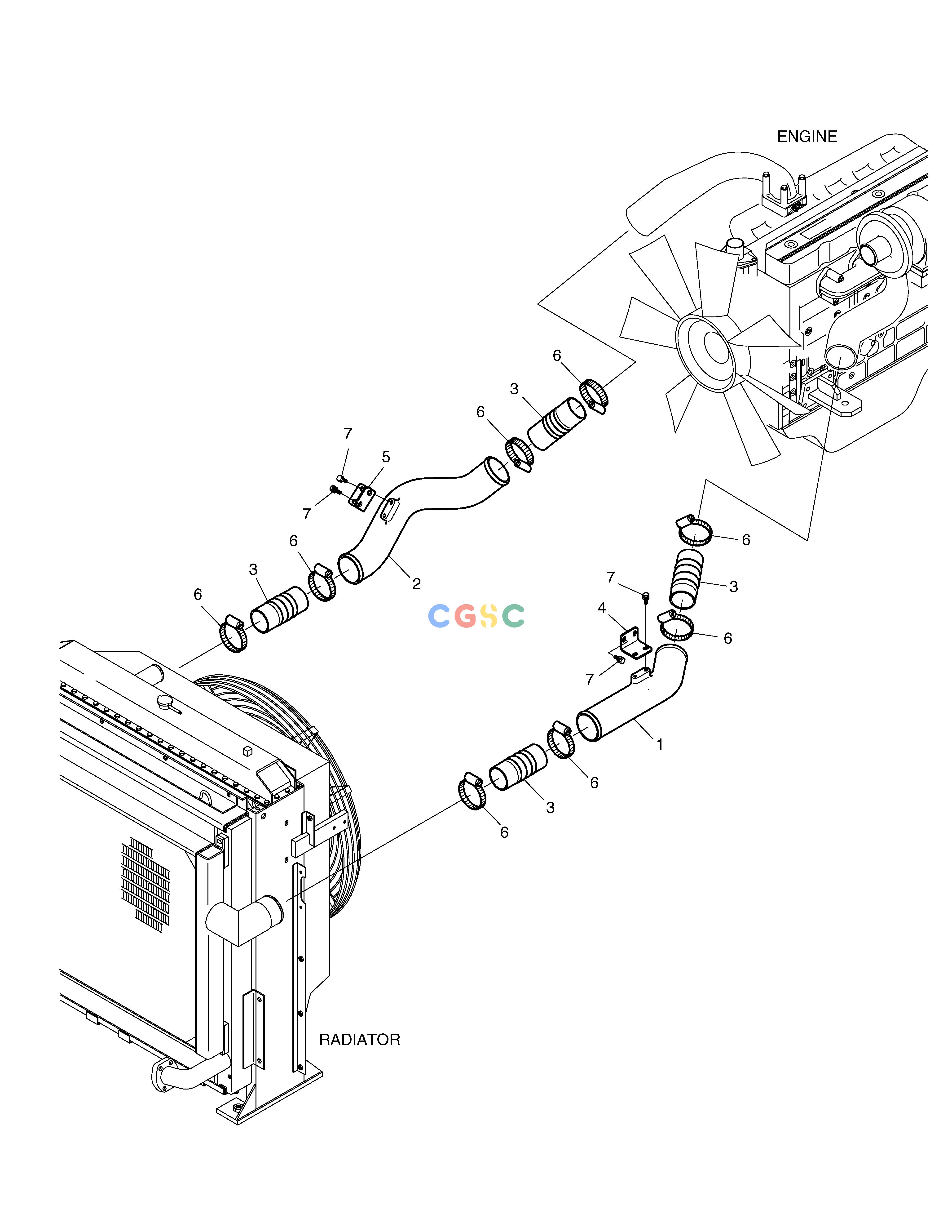 斗山零件查询CAC PIPING SOLAR 340LC-V Doosan parts catalog online