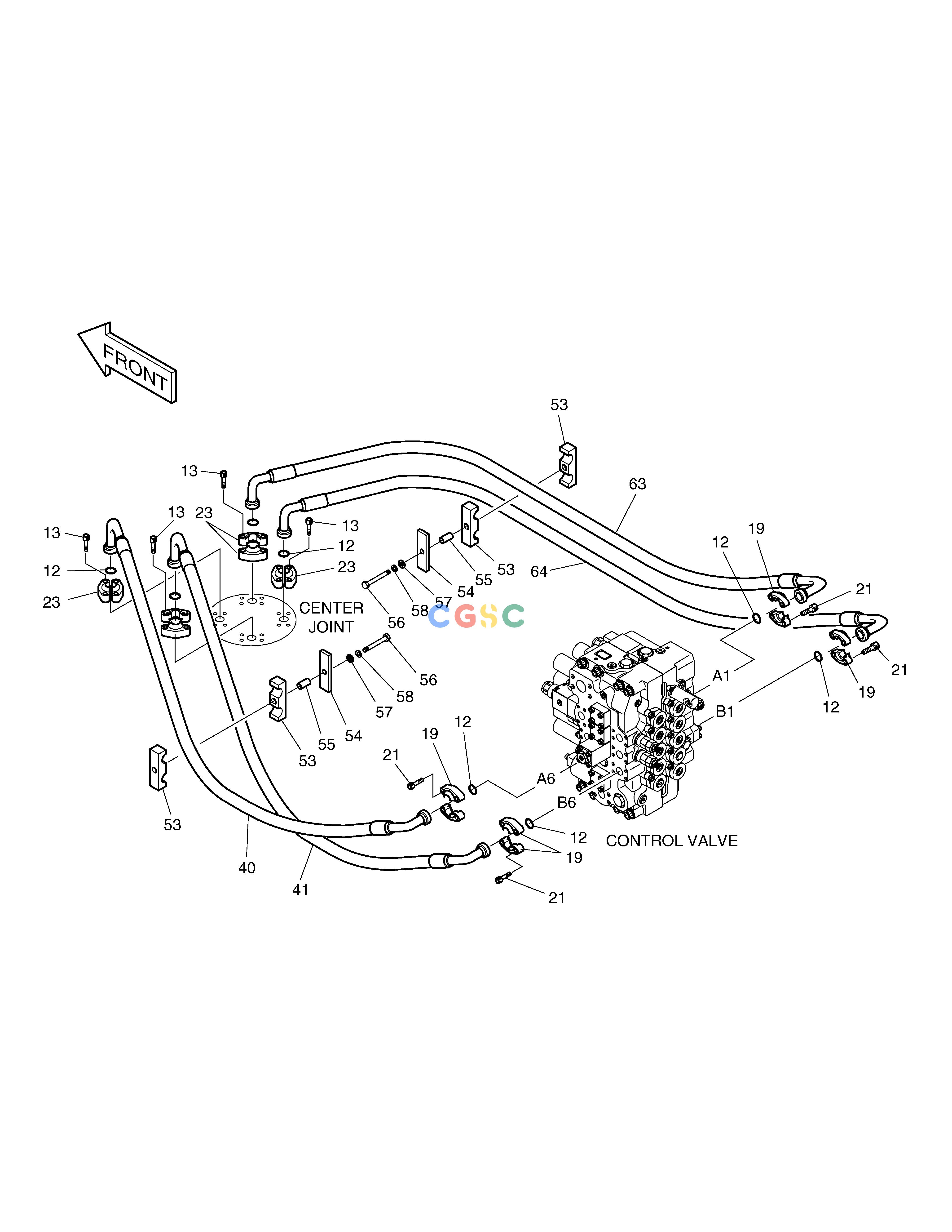 斗山零件查询MAIN PIPING(5) SOLAR 340LC-V Doosan parts catalog online