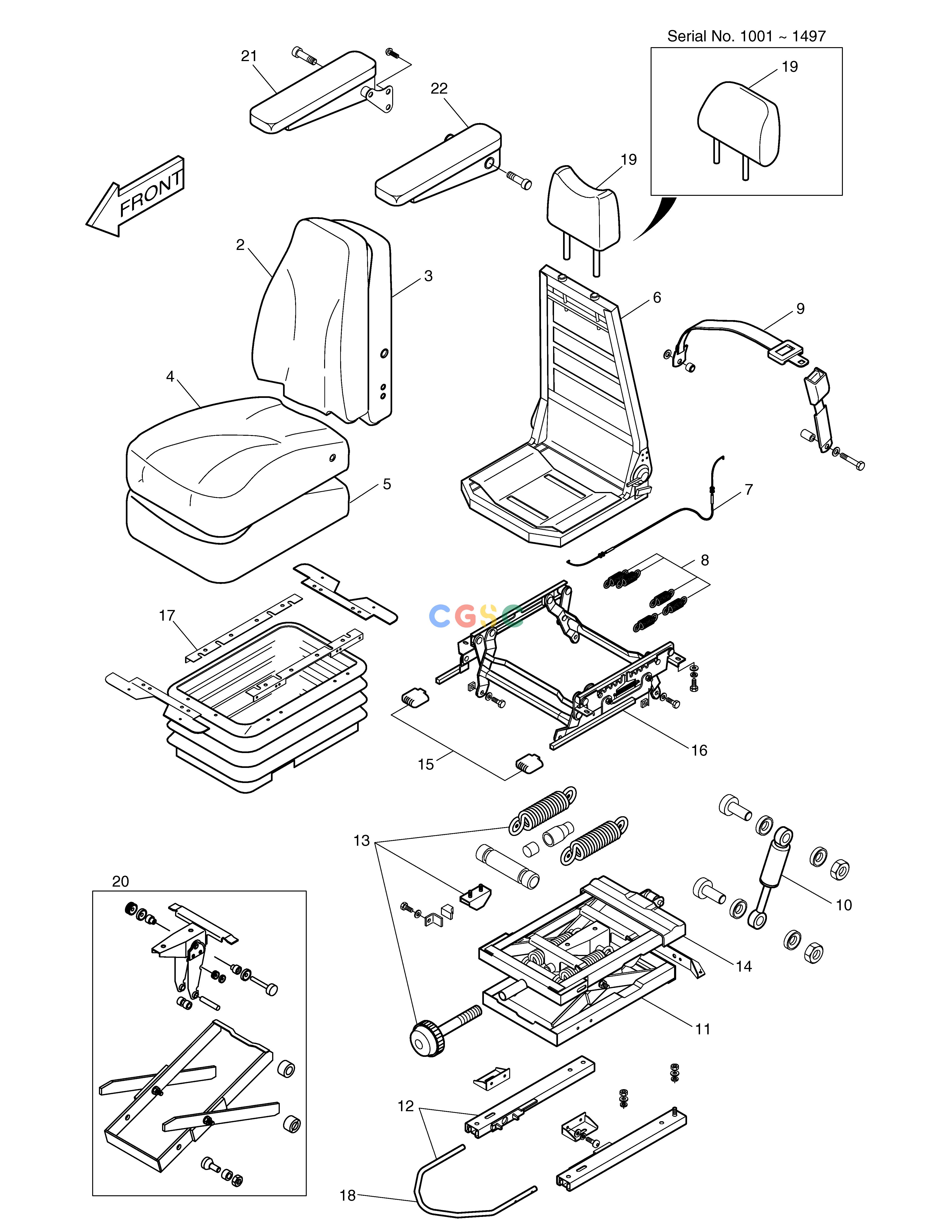 斗山零件查询SEAT-EUROPE & U.S.A SOLAR 340LC-V Doosan parts catalog online