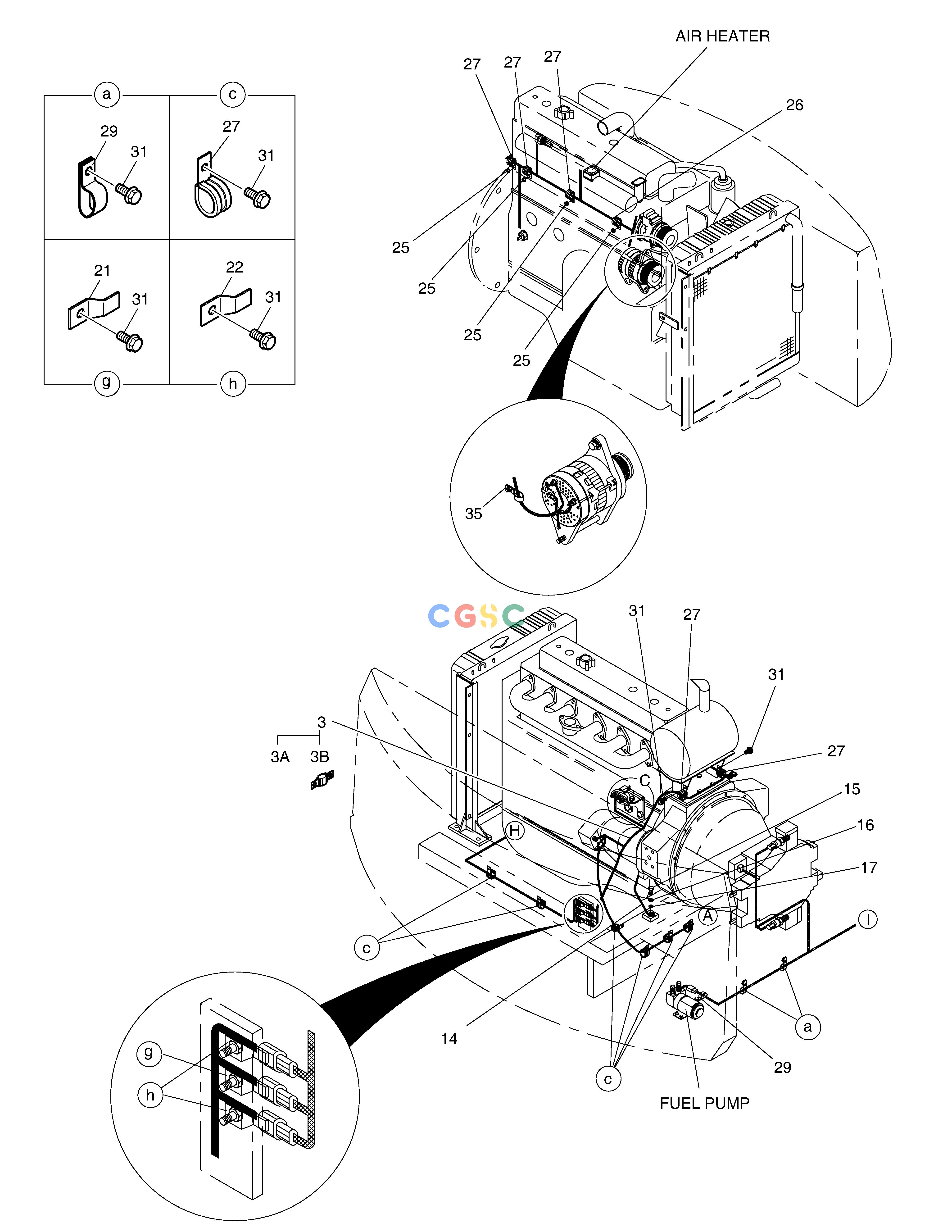 斗山零件查询ELECTRIC WIRING(2)-ENGINE SOLAR 340LC-V Doosan parts catalog online