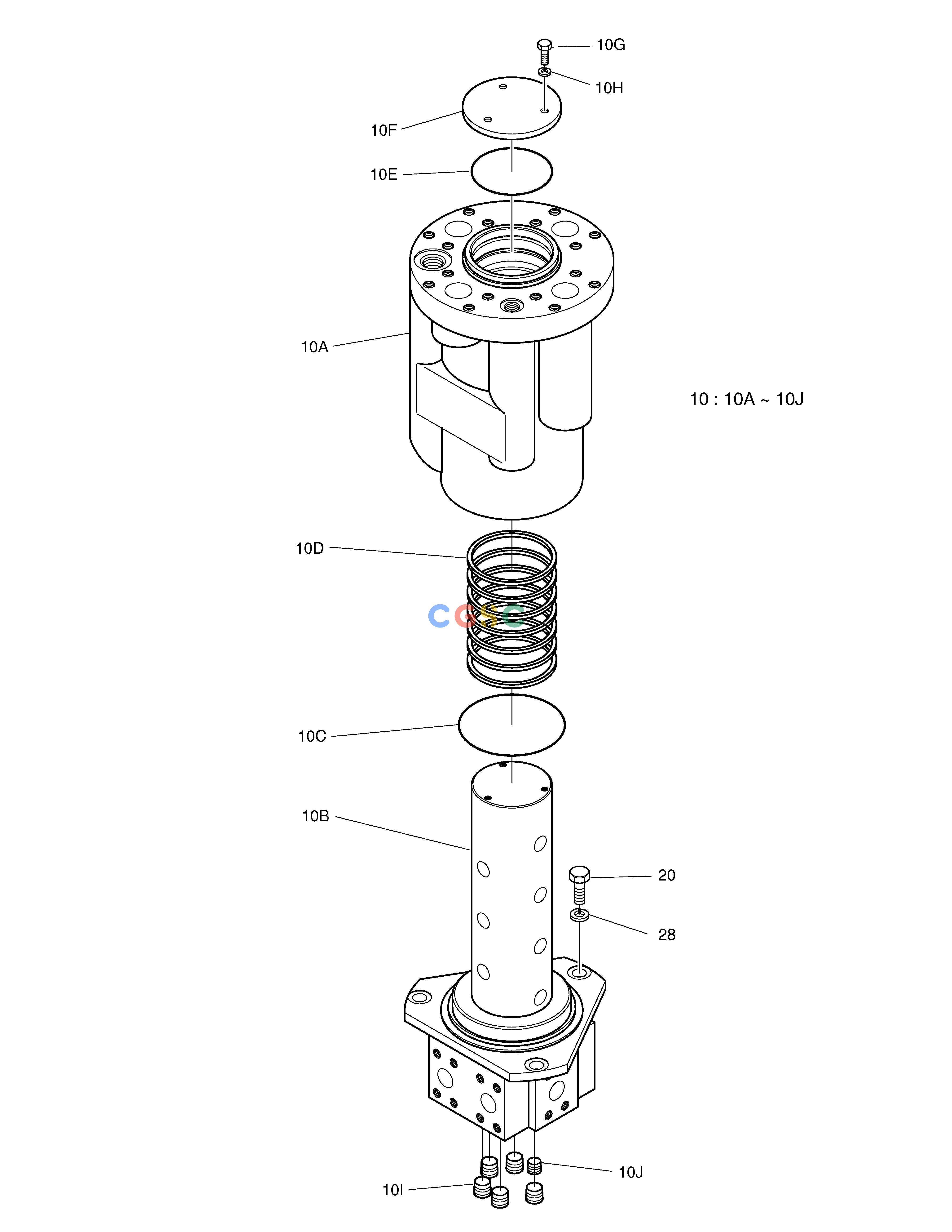 斗山零件查询CENTER JOINT SOLAR 340LC-V Doosan parts catalog online