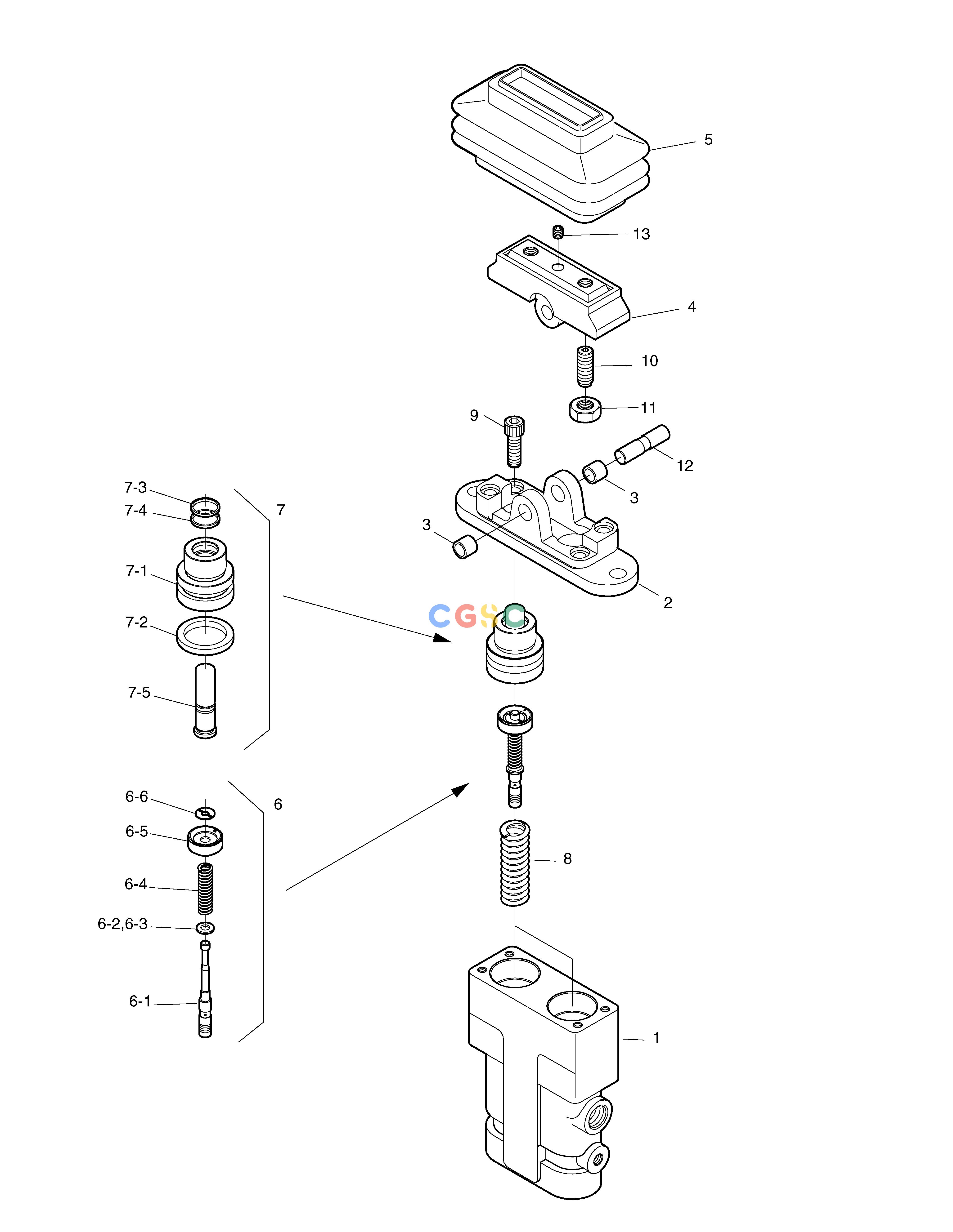 斗山零件查询PEDAL VALVE SOLAR 340LC-V Doosan parts catalog online