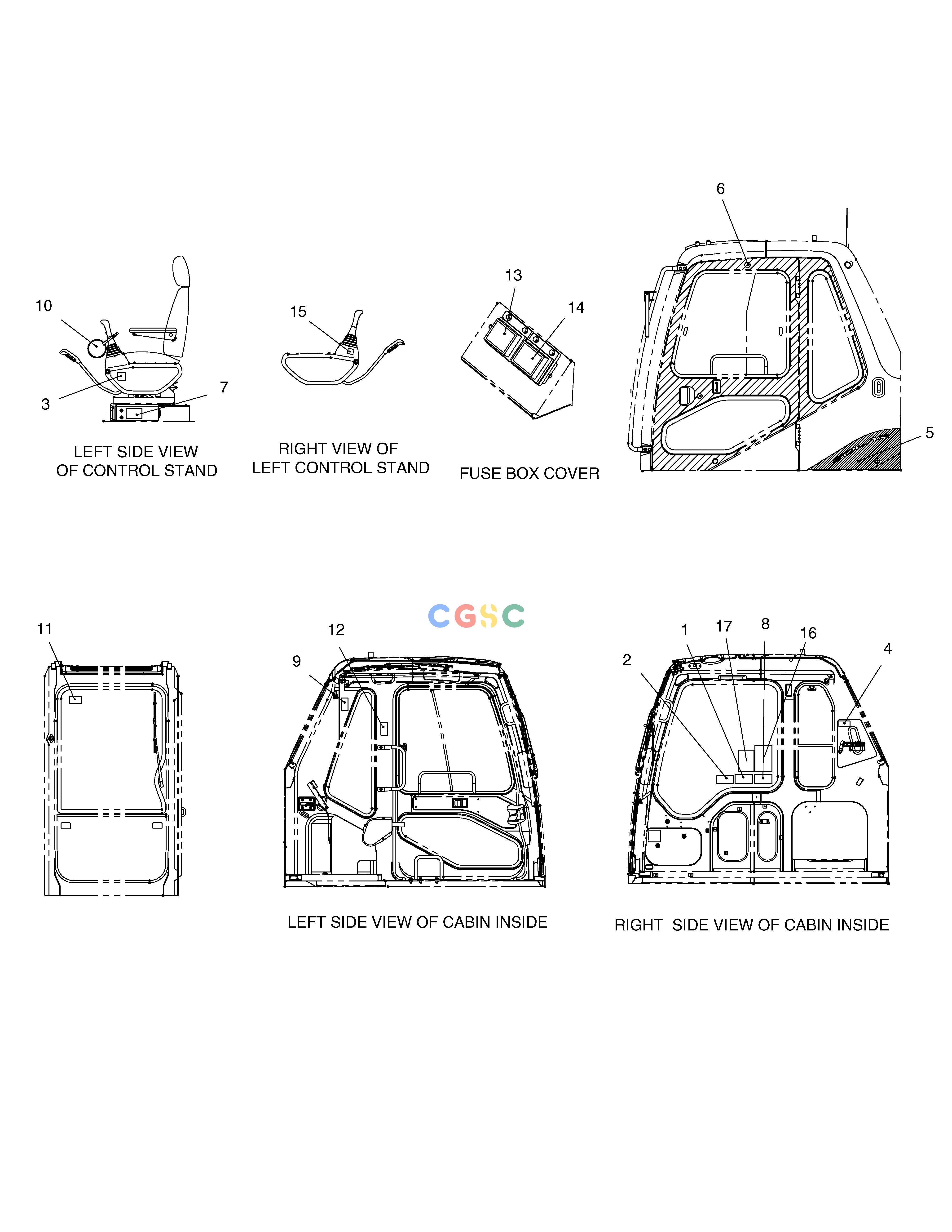 斗山零件查询CABIN NAME PLATE-ENGLISH SOLAR 255LC-V Doosan parts catalog online