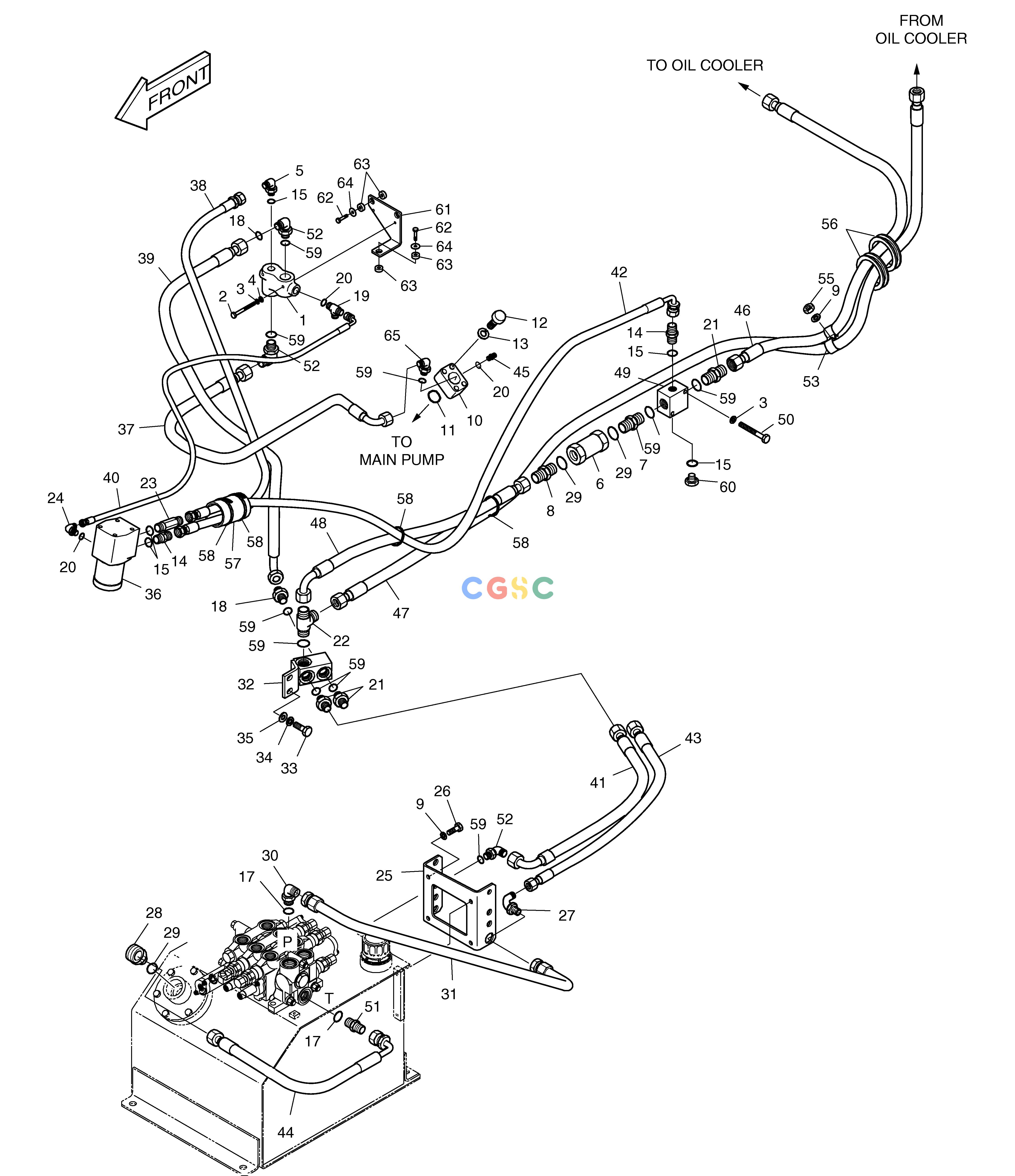斗山零件查询MAIN PIPING MEGA 160 TIER-II Doosan parts catalog online