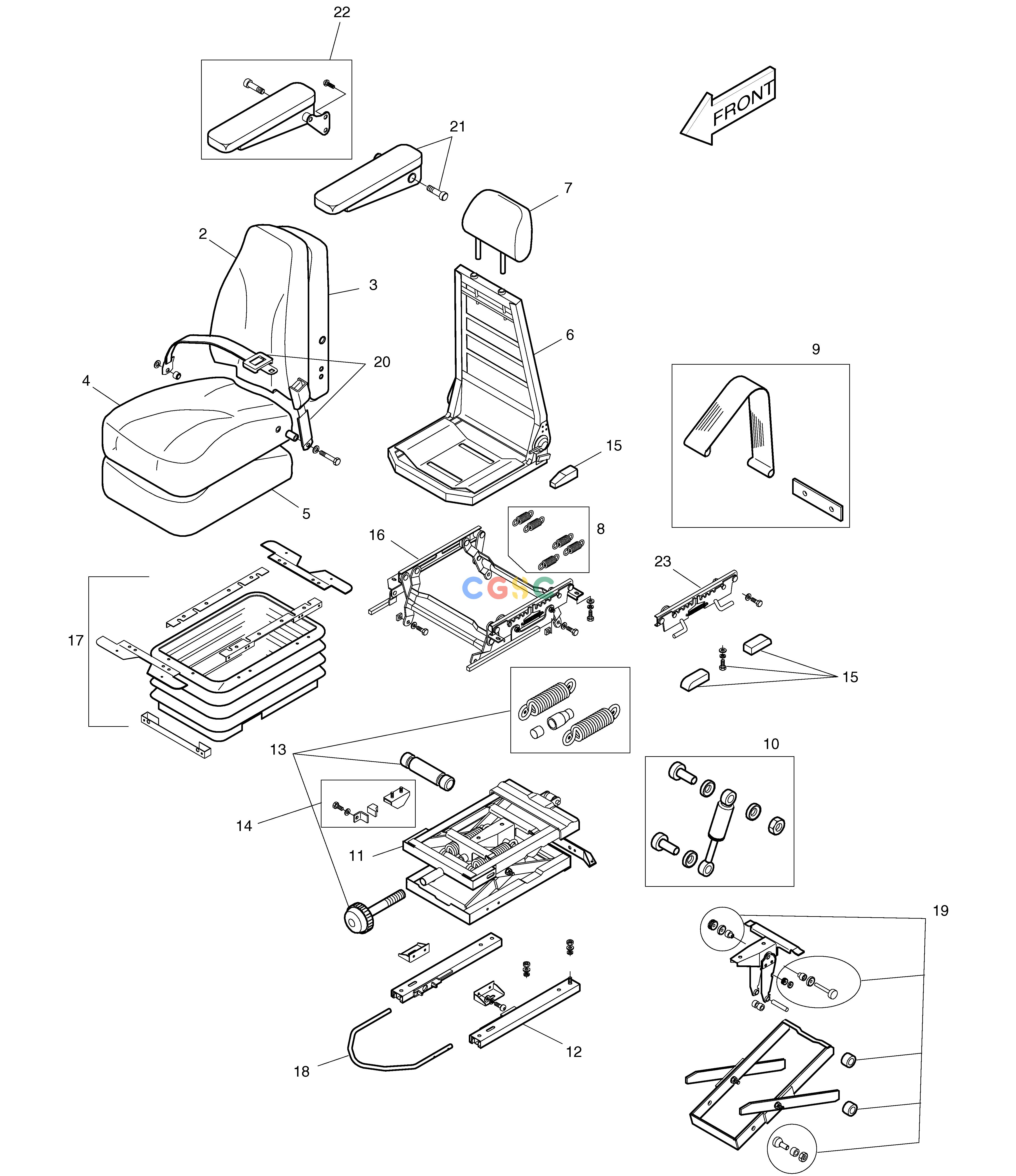 斗山零件查询SEAT MEGA 160 TIER-II Doosan parts catalog online