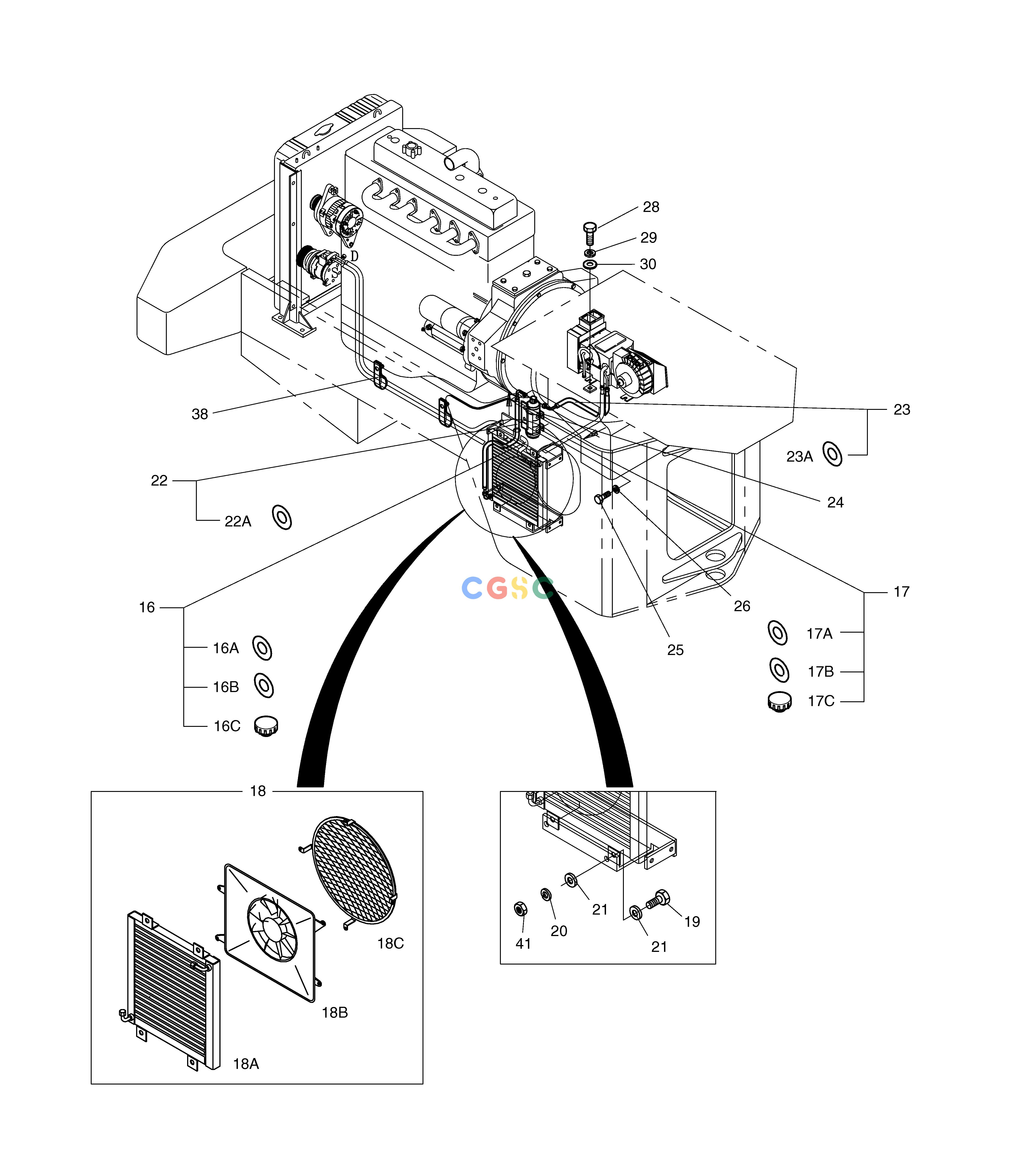 斗山零件查询AIRCONDITIONER(2) MEGA 160 TIER-II Doosan parts catalog online