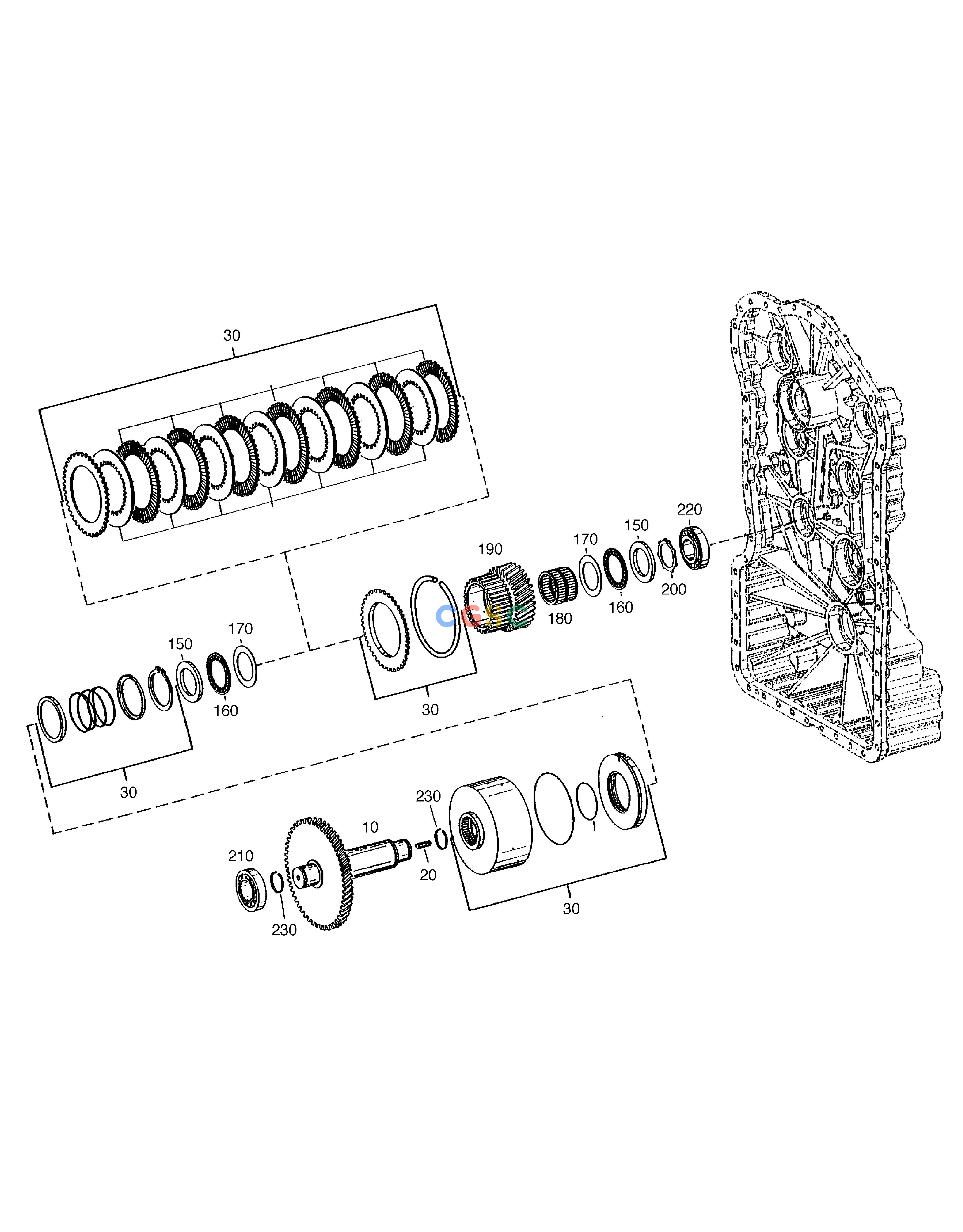 斗山零件查询COUPLING K1-TRANSMISSION MEGA 160 TIER-II Doosan parts catalog online