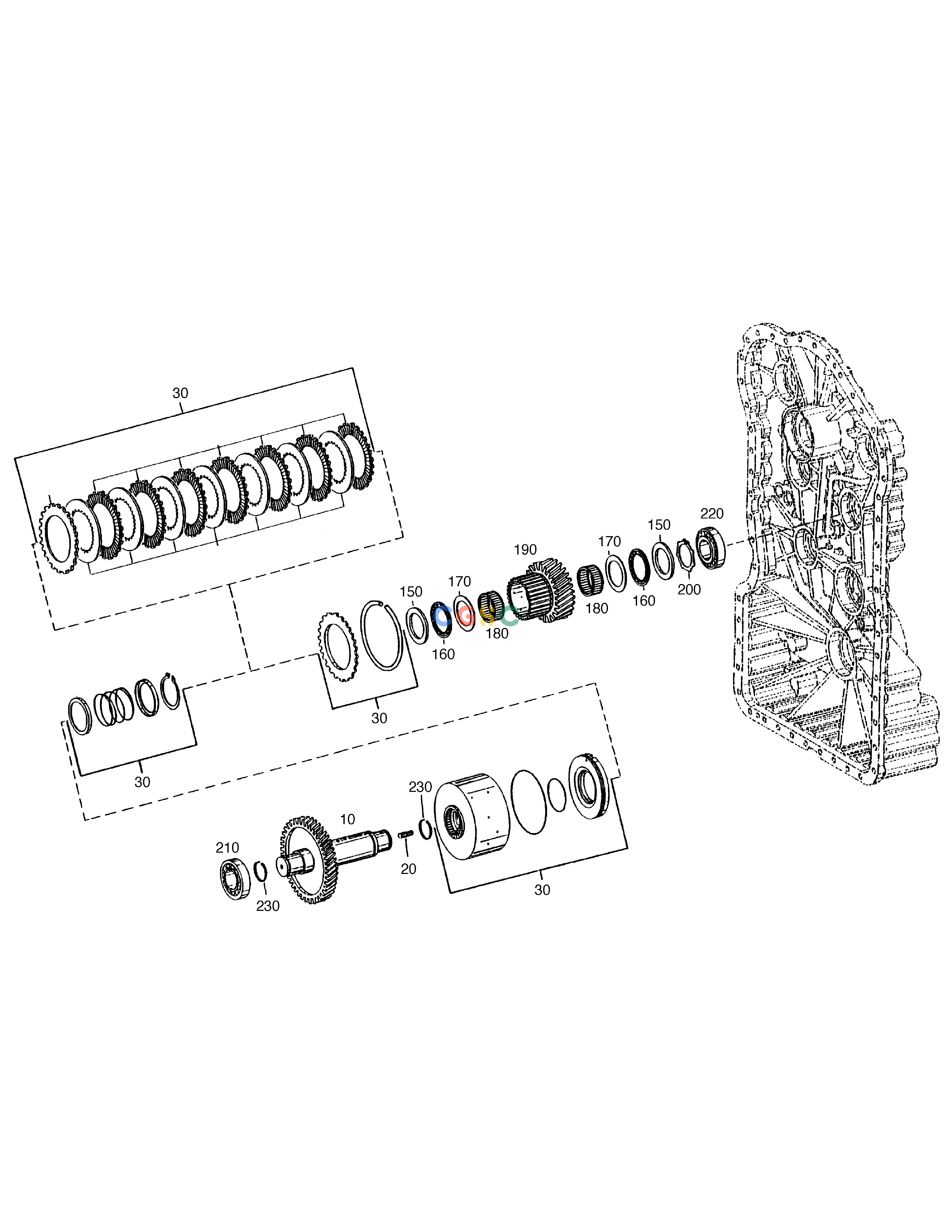 斗山零件查询COUPLING K2-TRANSMISSION MEGA 160 TIER-II Doosan parts catalog online