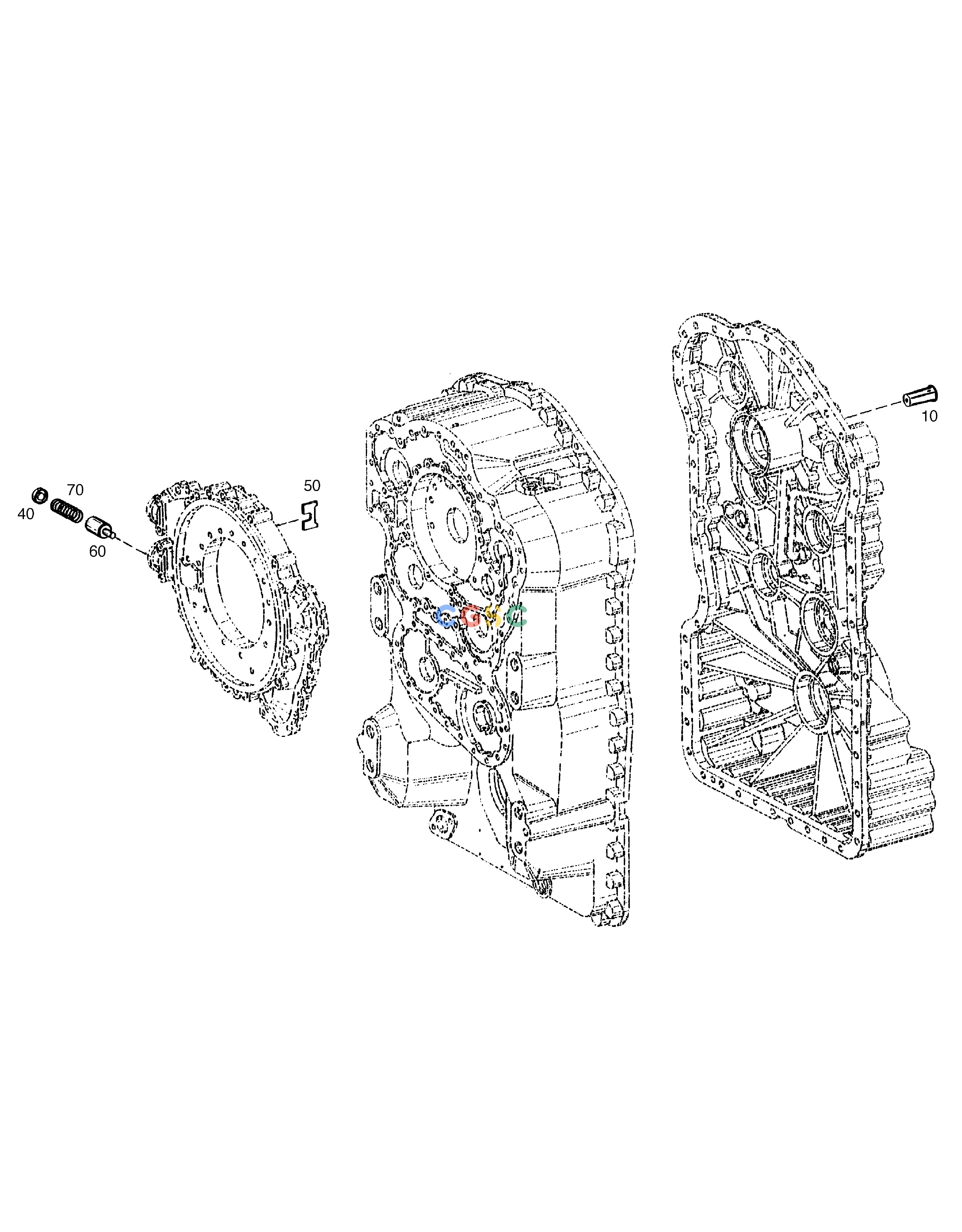 斗山零件查询PRESSURE REGULATOR-TRANSMISSION MEGA 160 TIER-II Doosan parts catalog online
