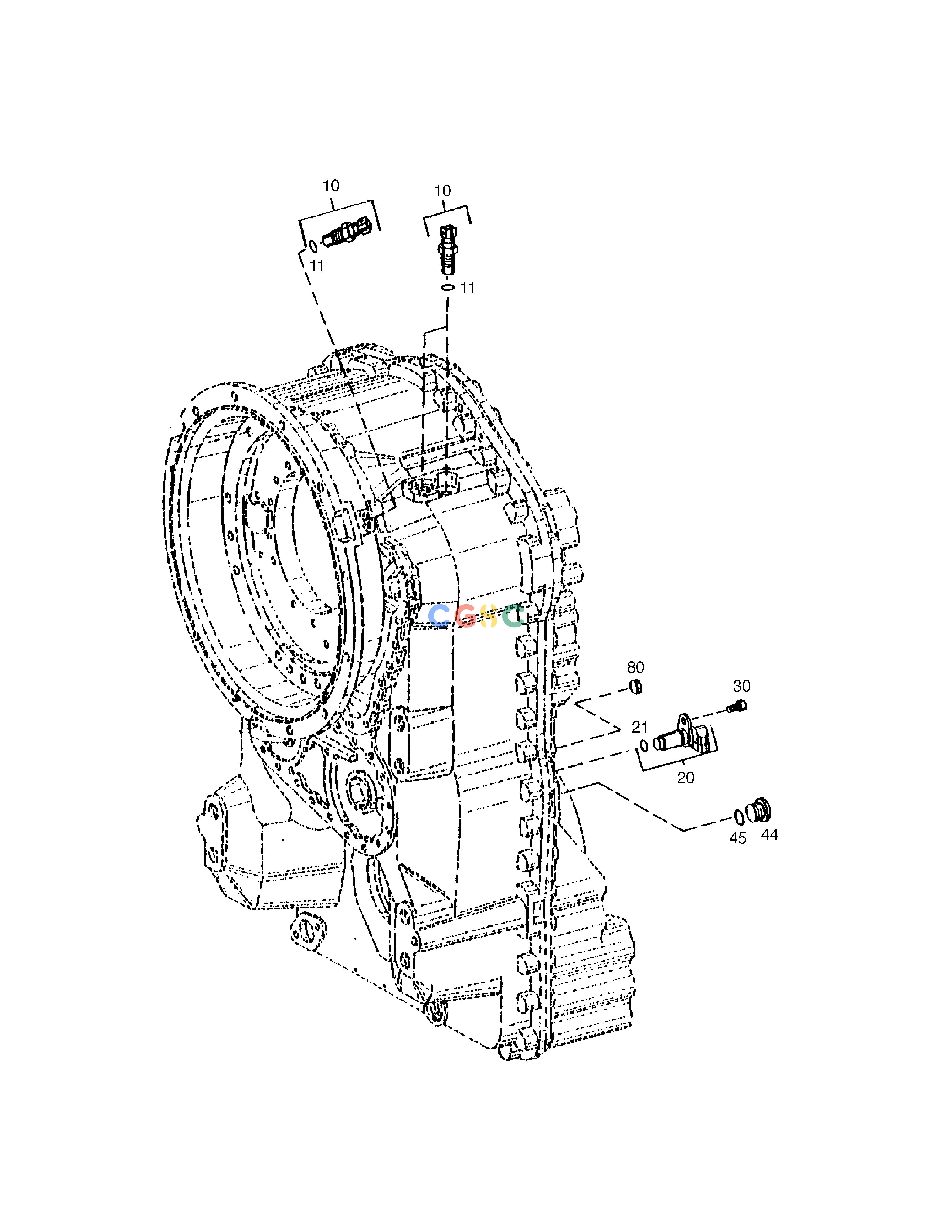 斗山零件查询IND. TRANSMITTER-TRANSMISSION MEGA 160 TIER-II Doosan parts catalog online