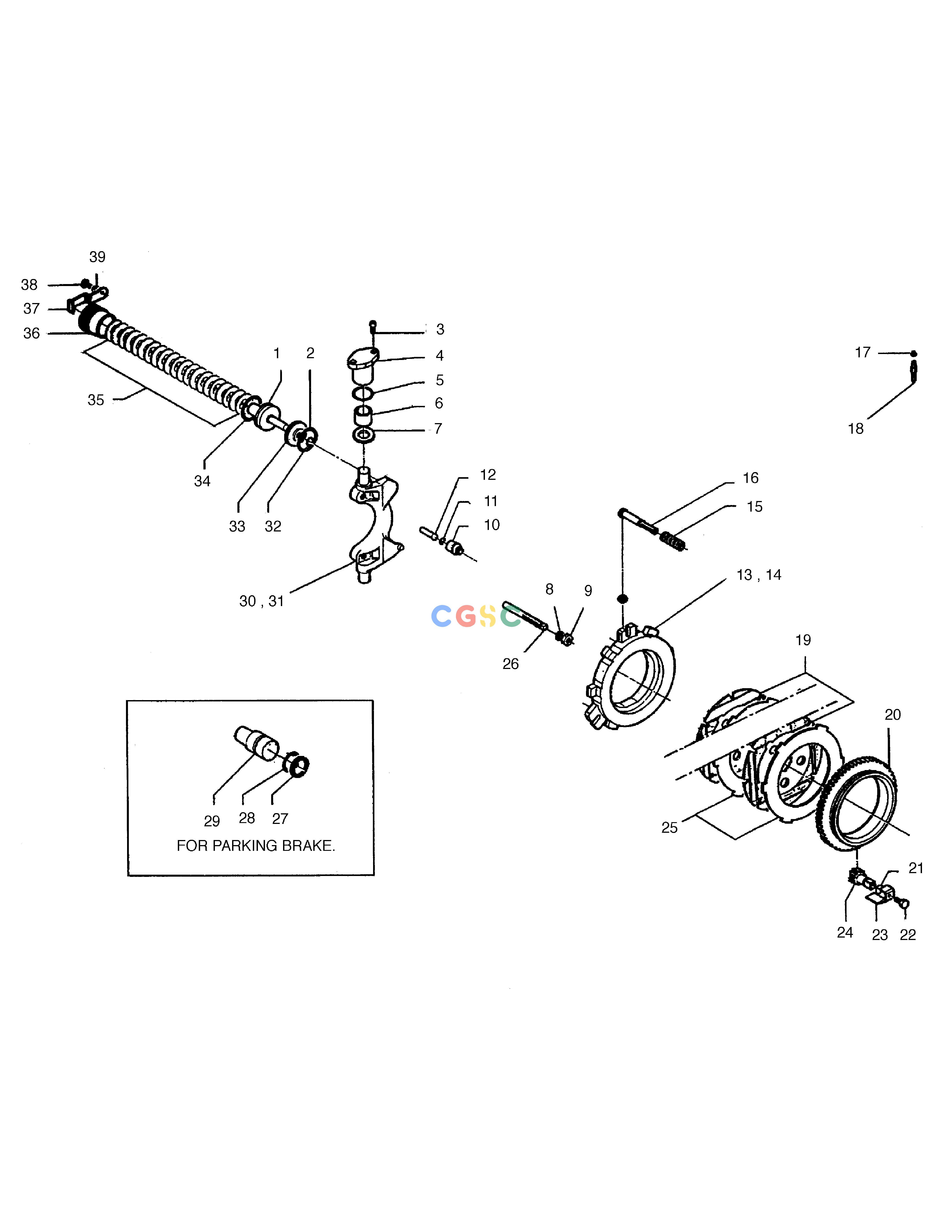 斗山零件查询FRONT AXLE BRAKE MEGA 160 TIER-II Doosan parts catalog online
