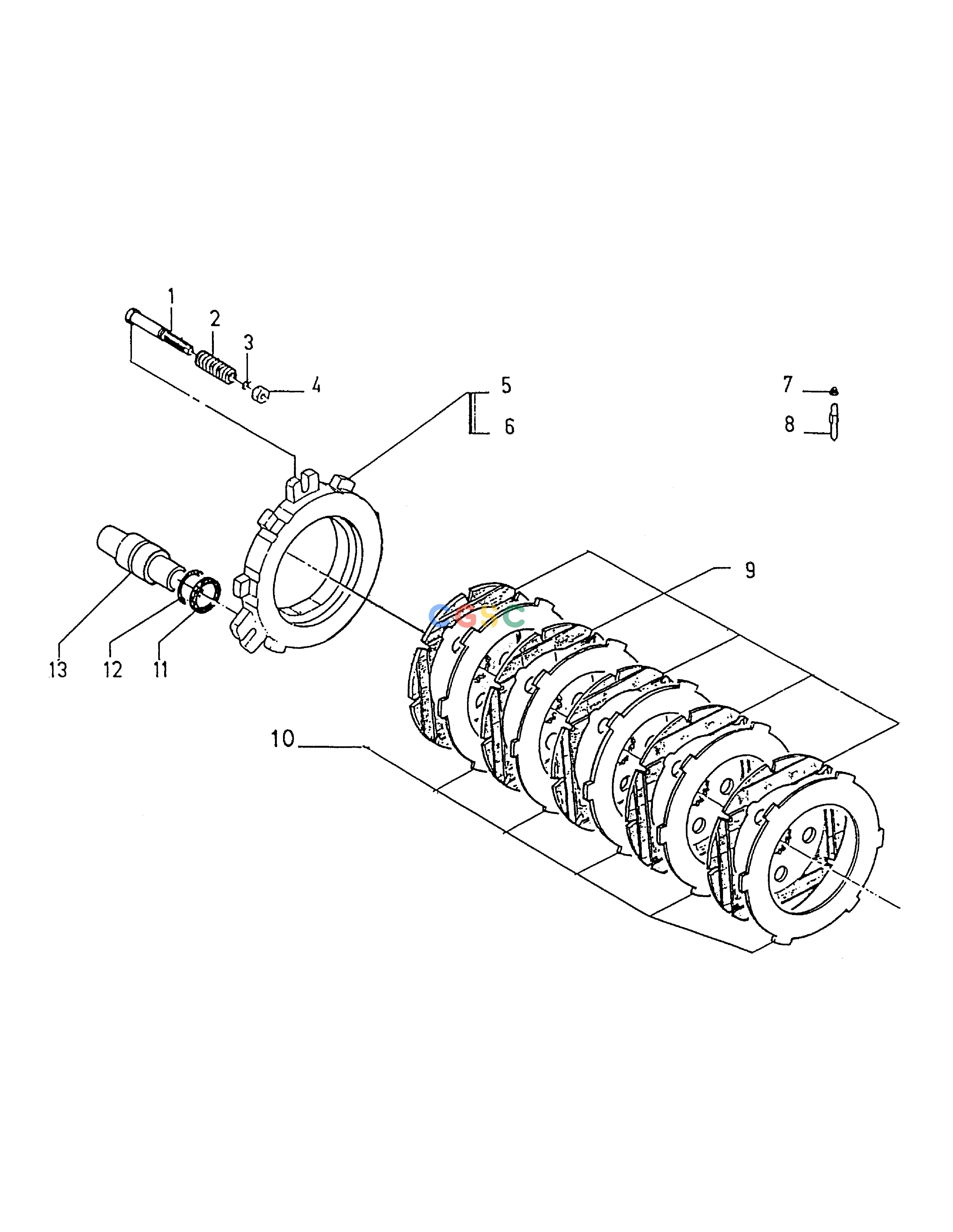 斗山零件查询REAR AXLE BRAKE MEGA 160 TIER-II Doosan parts catalog online