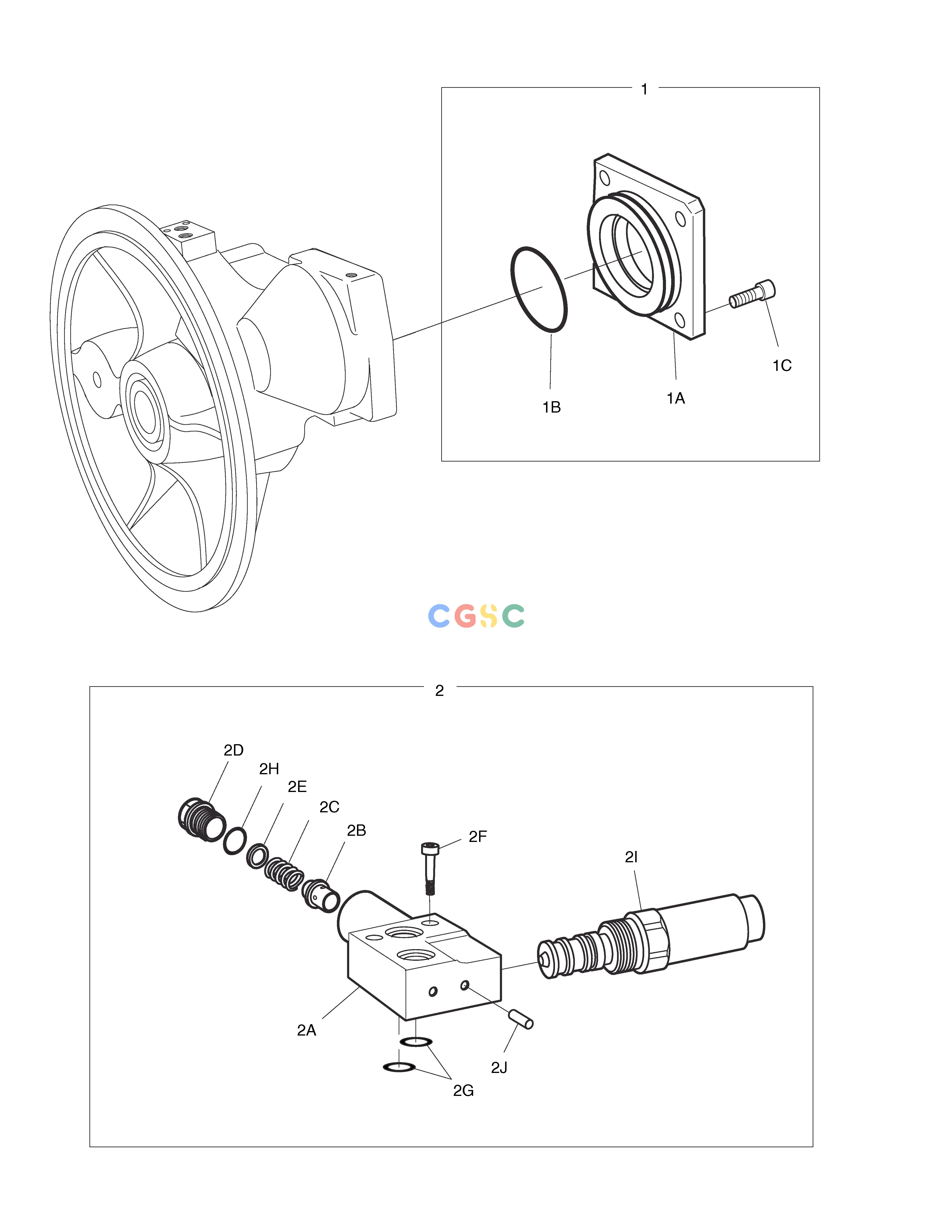 斗山零件查询MAIN PUMP-EPPR VALVE SOLAR 175LC-V Doosan parts catalog online