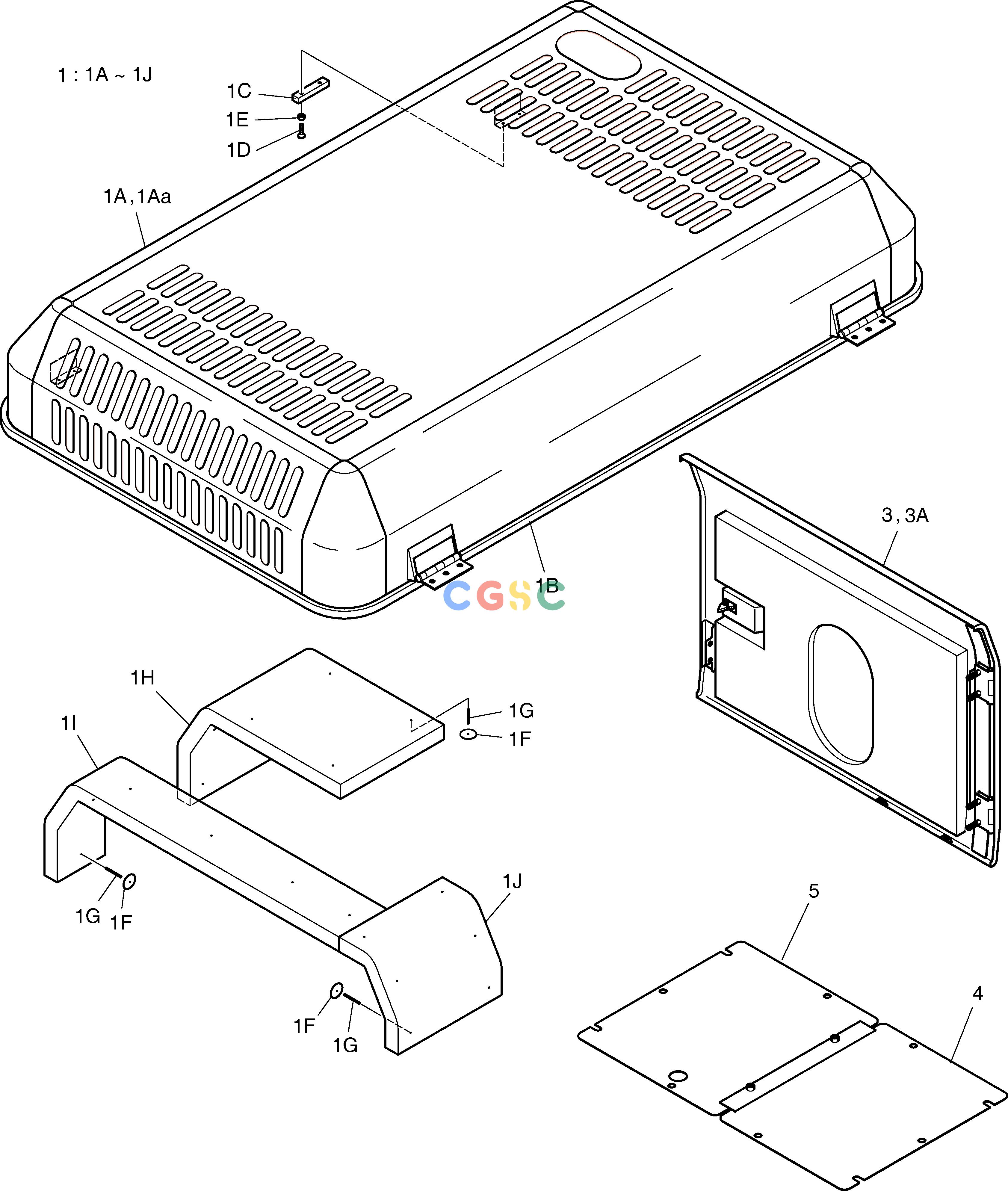 斗山零件查询COVER-NOISE KIT SOLAR 500LC-V Doosan parts catalog online