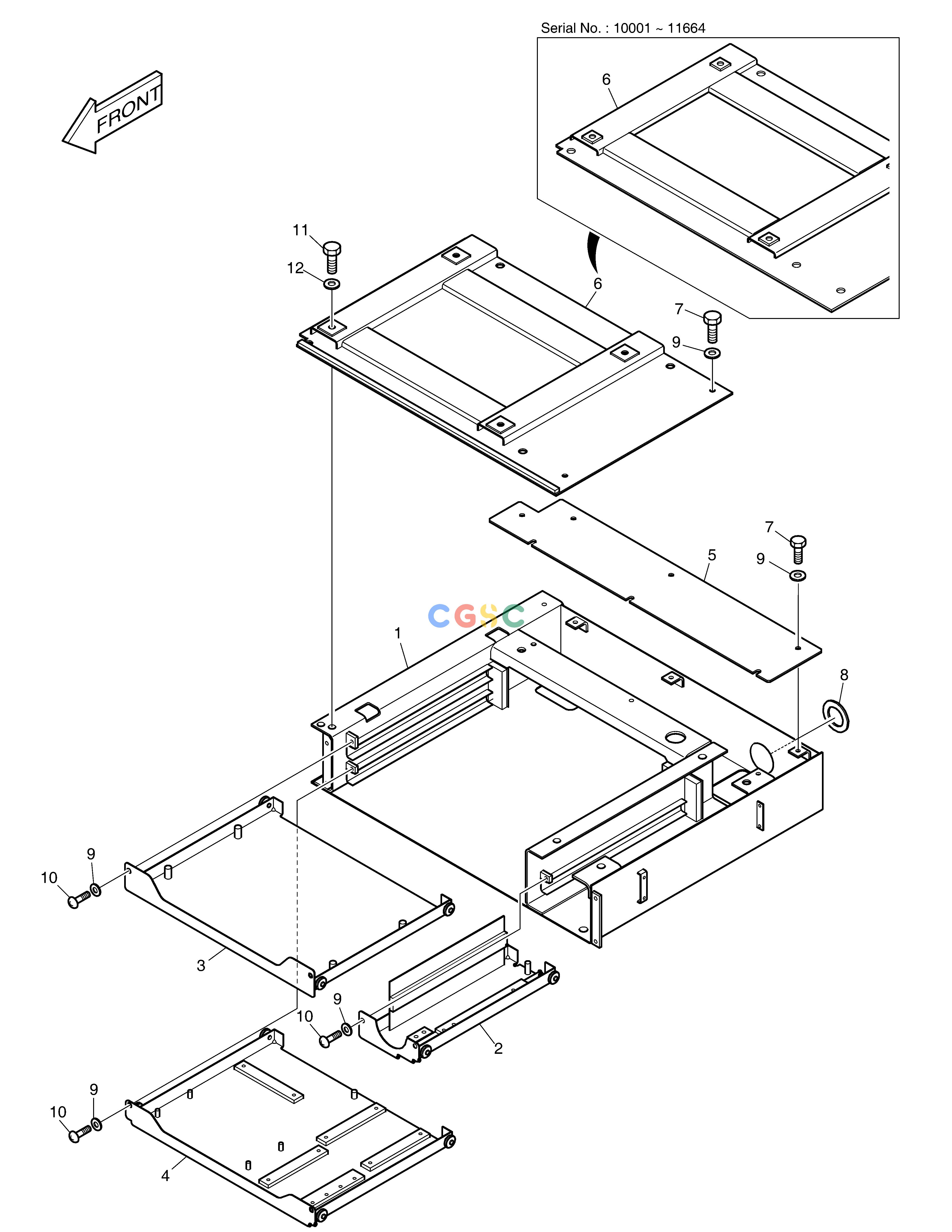 斗山零件查询ELECTRIC BOX ASS'Y(1)-BOX SOLAR 500LC-V Doosan parts catalog online