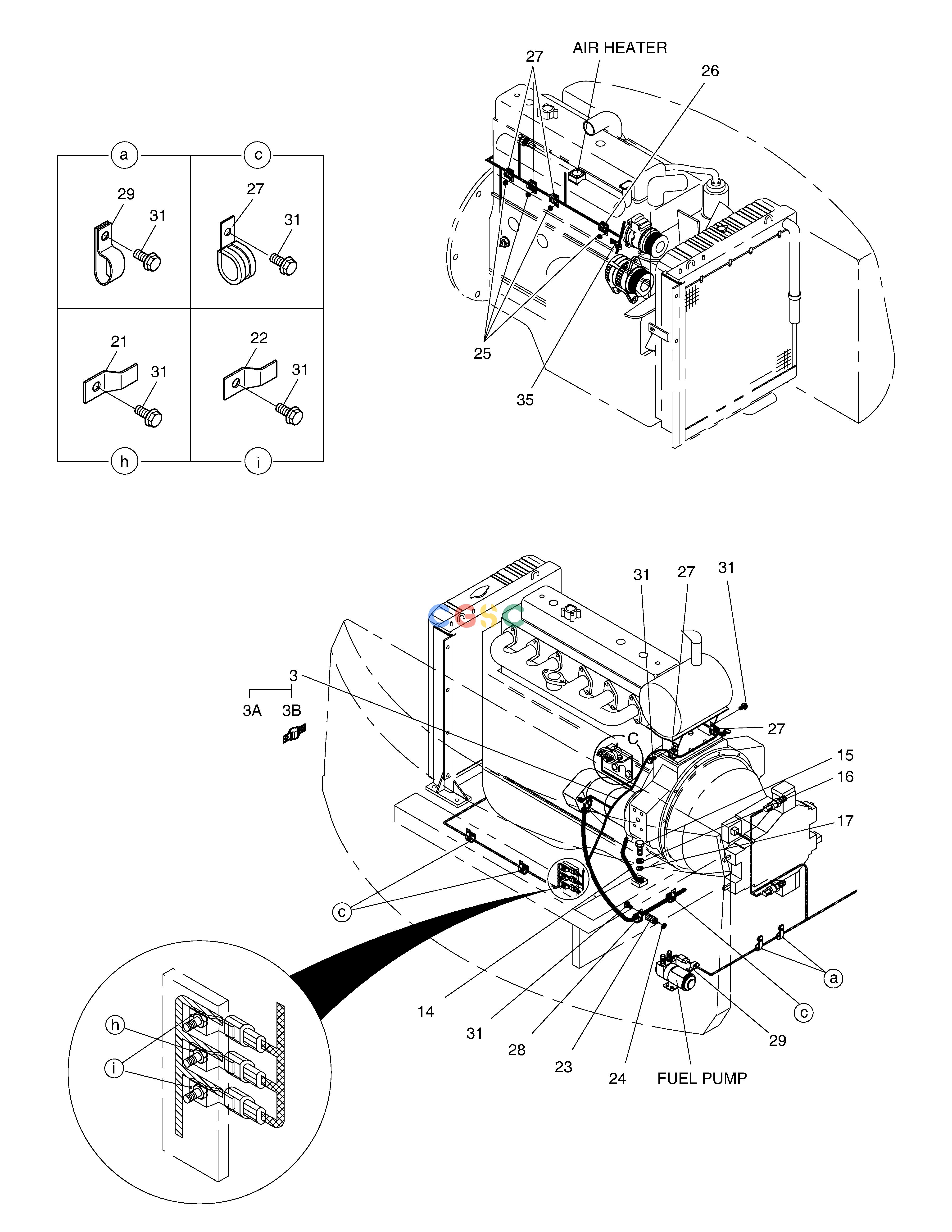 斗山零件查询ELECTRIC WIRING(2)-ENGINE SOLAR 500LC-V Doosan parts catalog online