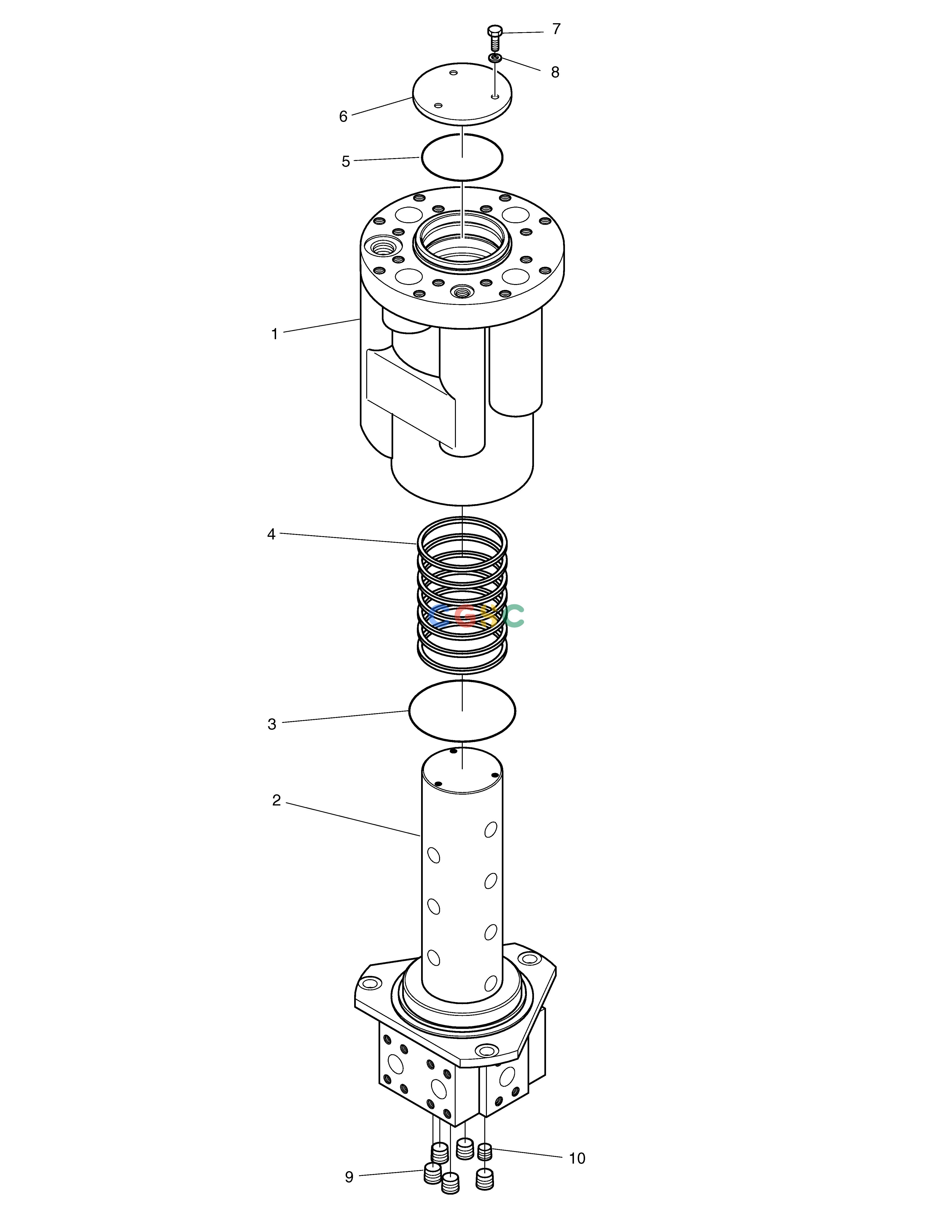 斗山零件查询CENTER JOINT SOLAR 500LC-V Doosan parts catalog online