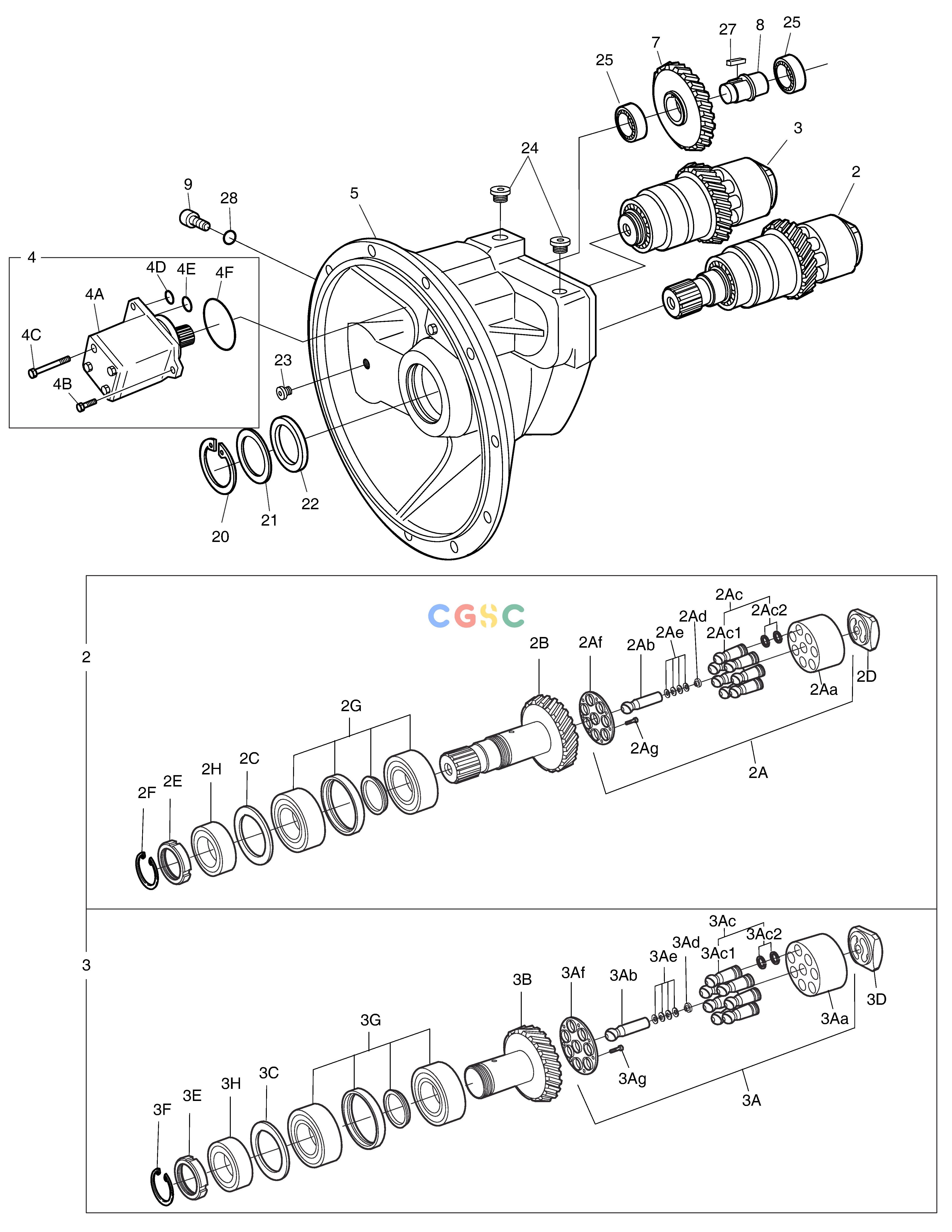斗山零件查询MAIN PUMP-PUMP SOLAR 500LC-V Doosan parts catalog online