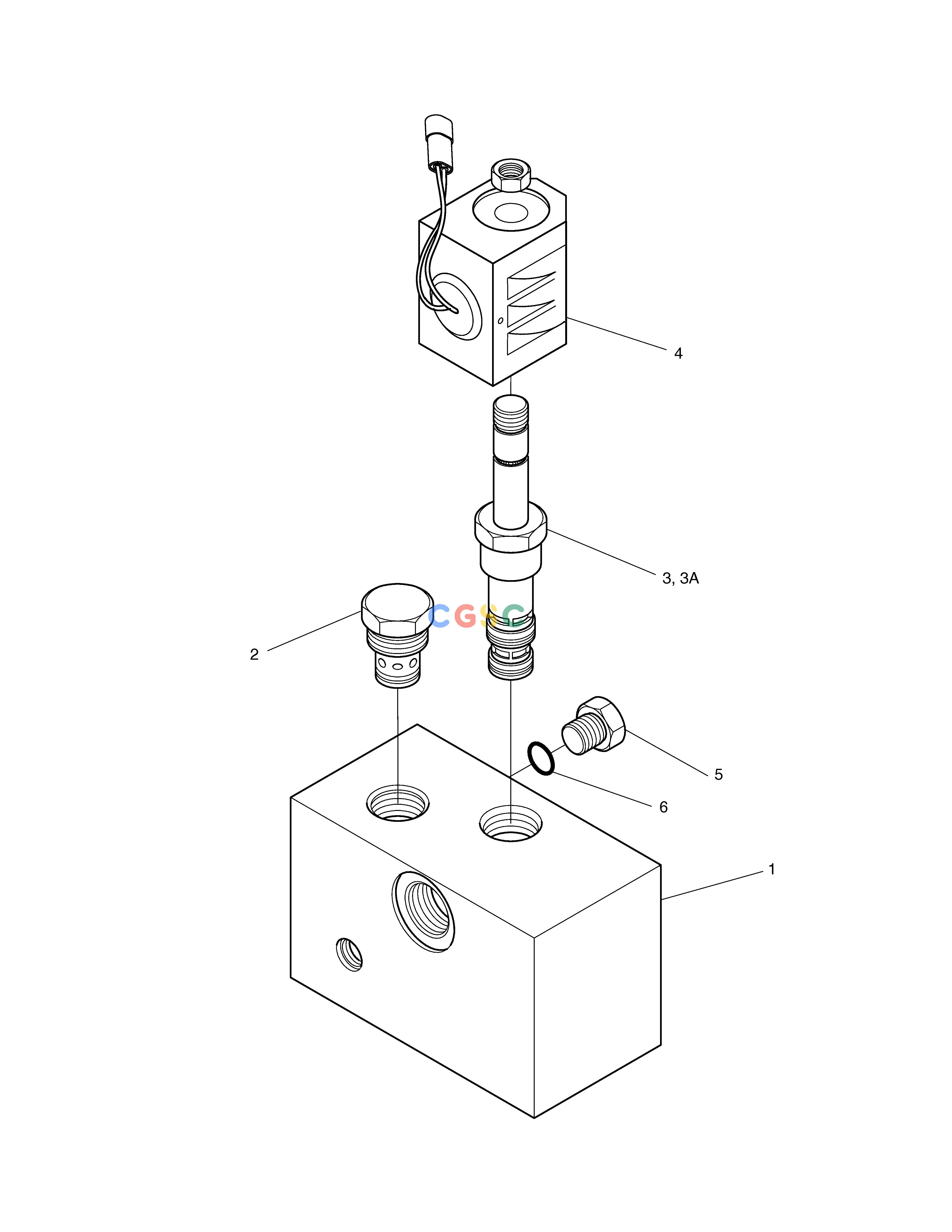 斗山零件查询PILOT VALVE SOLAR 500LC-V Doosan parts catalog online
