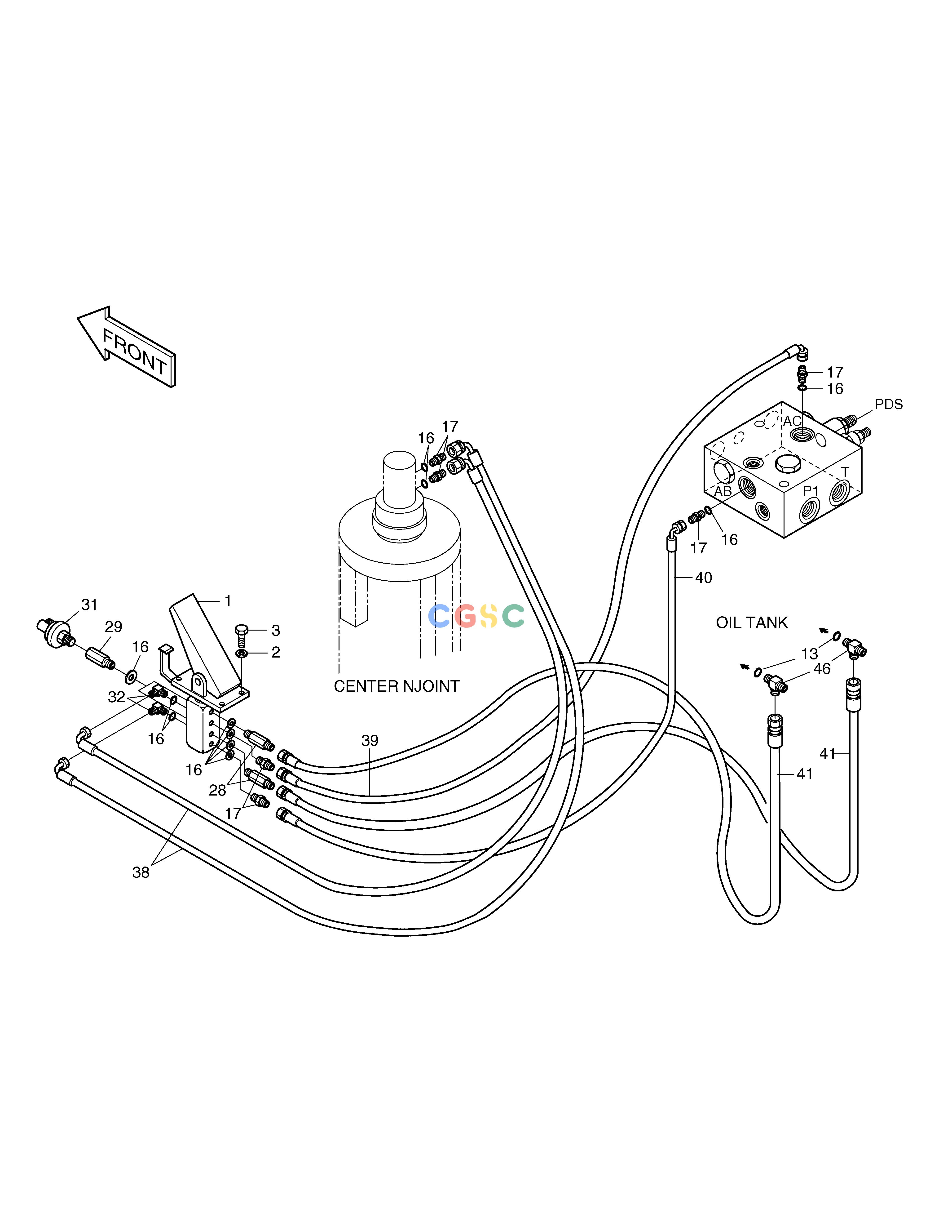 斗山零件查询BRAKE PIPING(1) SOLAR 160W-V Doosan parts catalog online