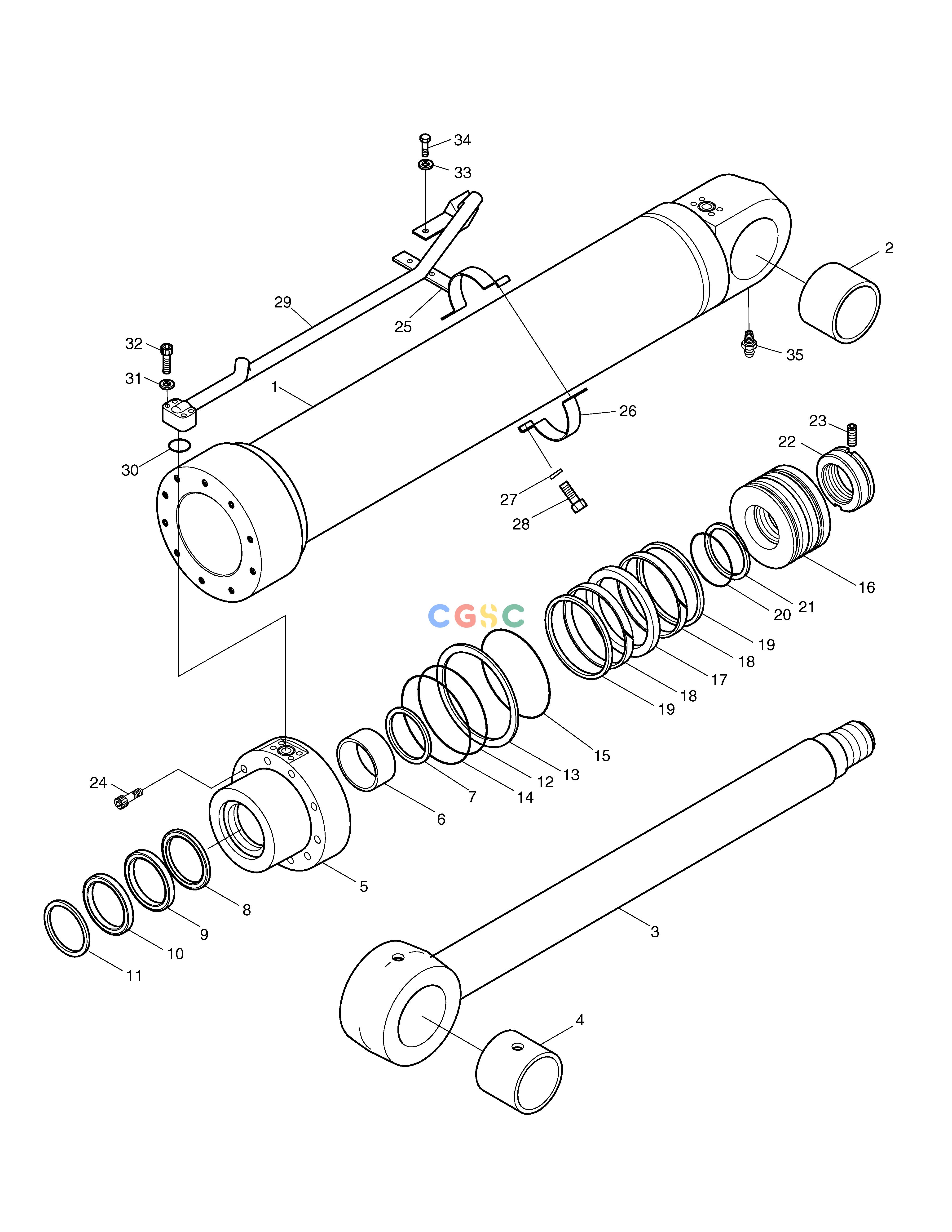 斗山零件查询BOOM CYL.(L.H)-LOCK VALVE-BOOM 4.6m SOLAR 160W-V Doosan parts catalog online