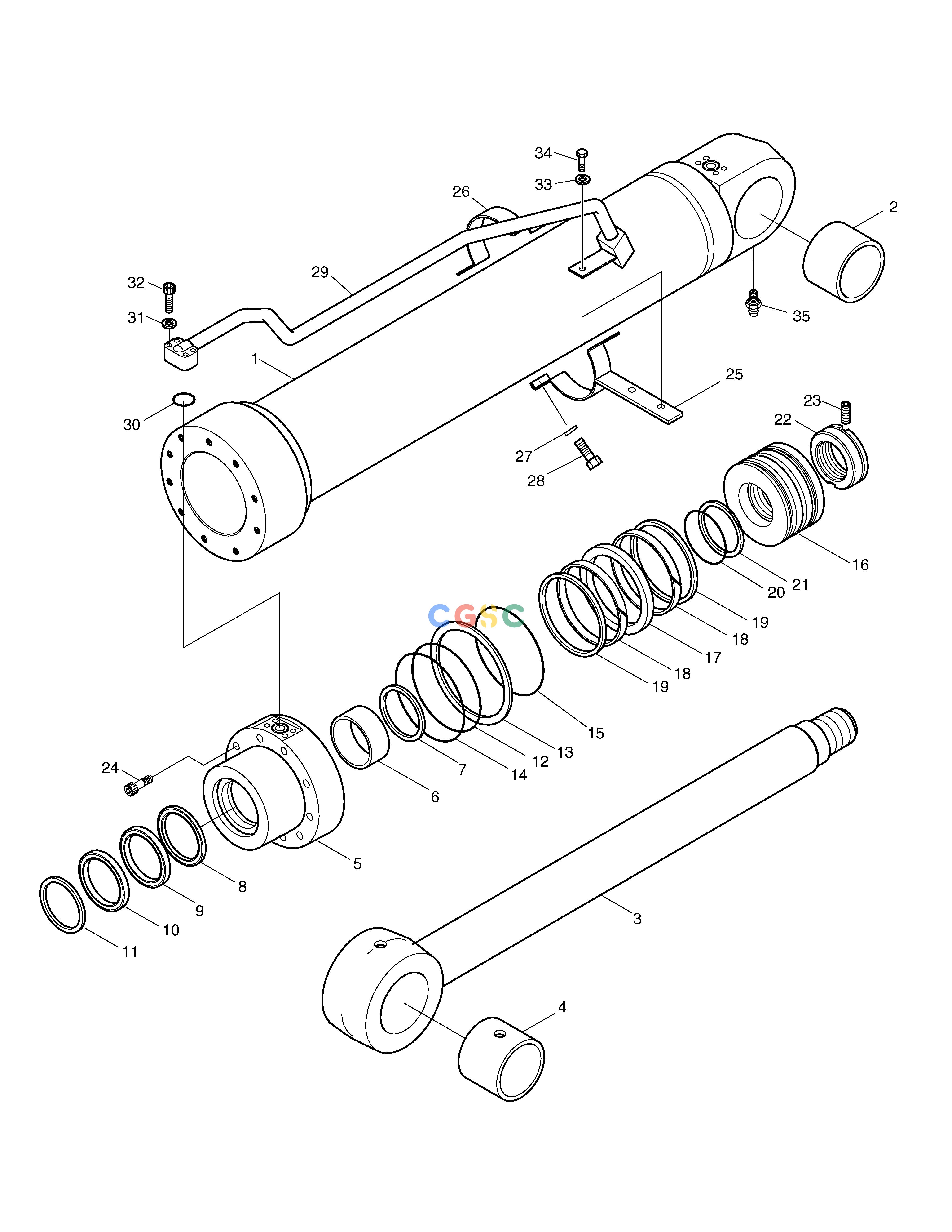 斗山零件查询BOOM CYL.(R.H)-LOCK VALVE-BOOM 4.6m SOLAR 160W-V Doosan parts catalog online