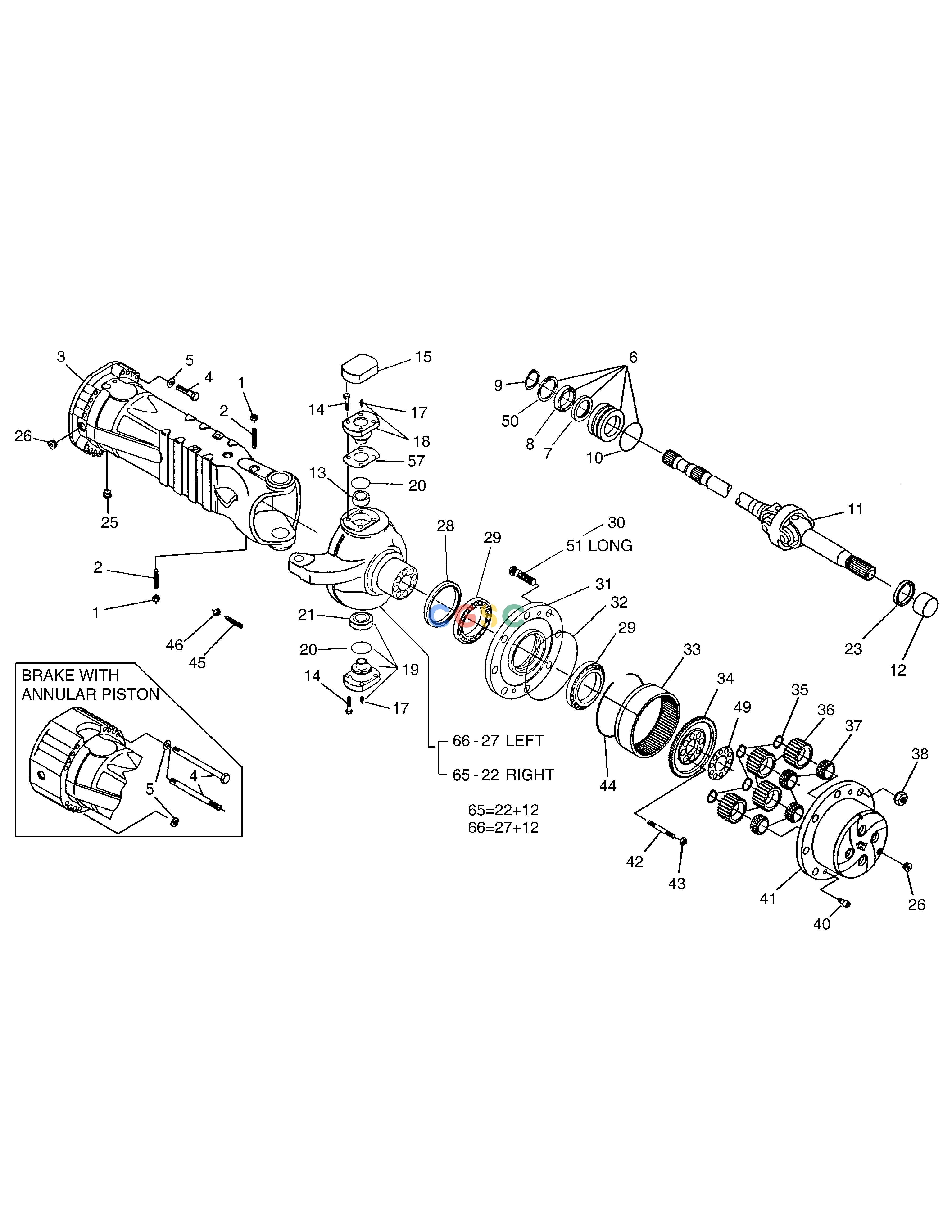 斗山零件查询PLANET GEAR-FRONT AXLE SOLAR 160W-V Doosan parts catalog online
