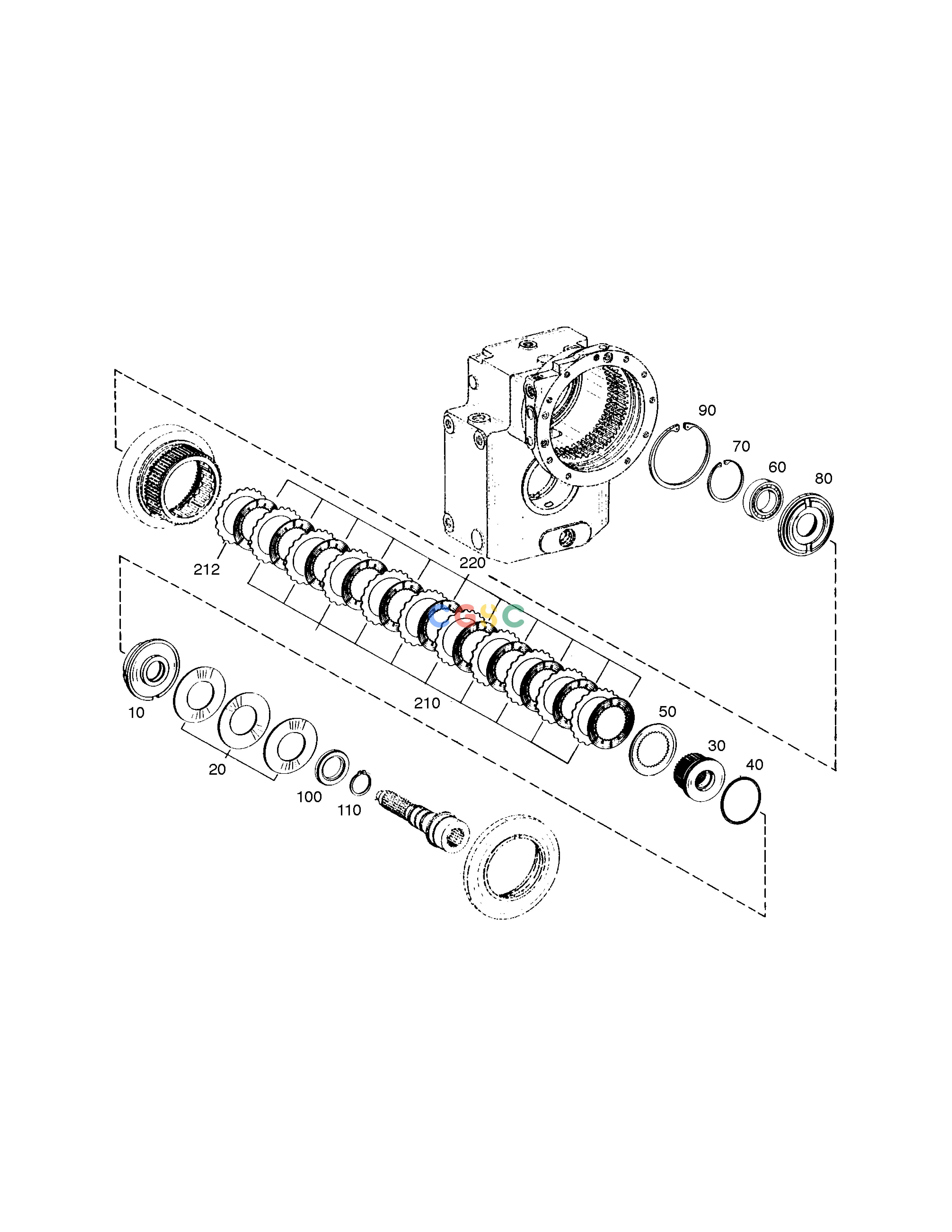 斗山零件查询COUPLING-TRANSMISSION SOLAR 160W-V Doosan parts catalog online
