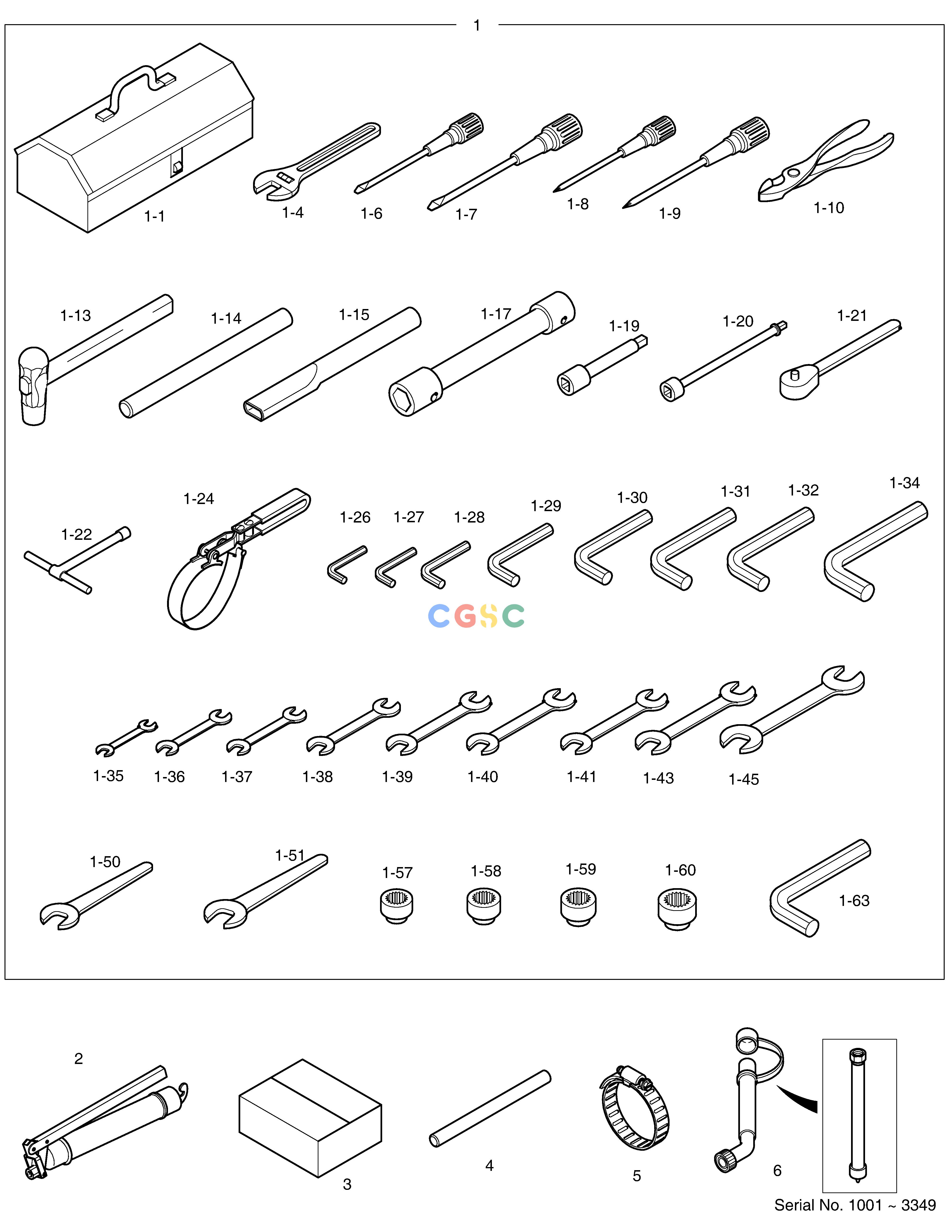 斗山零件查询TOOLS SOLAR 160W-V Doosan parts catalog online