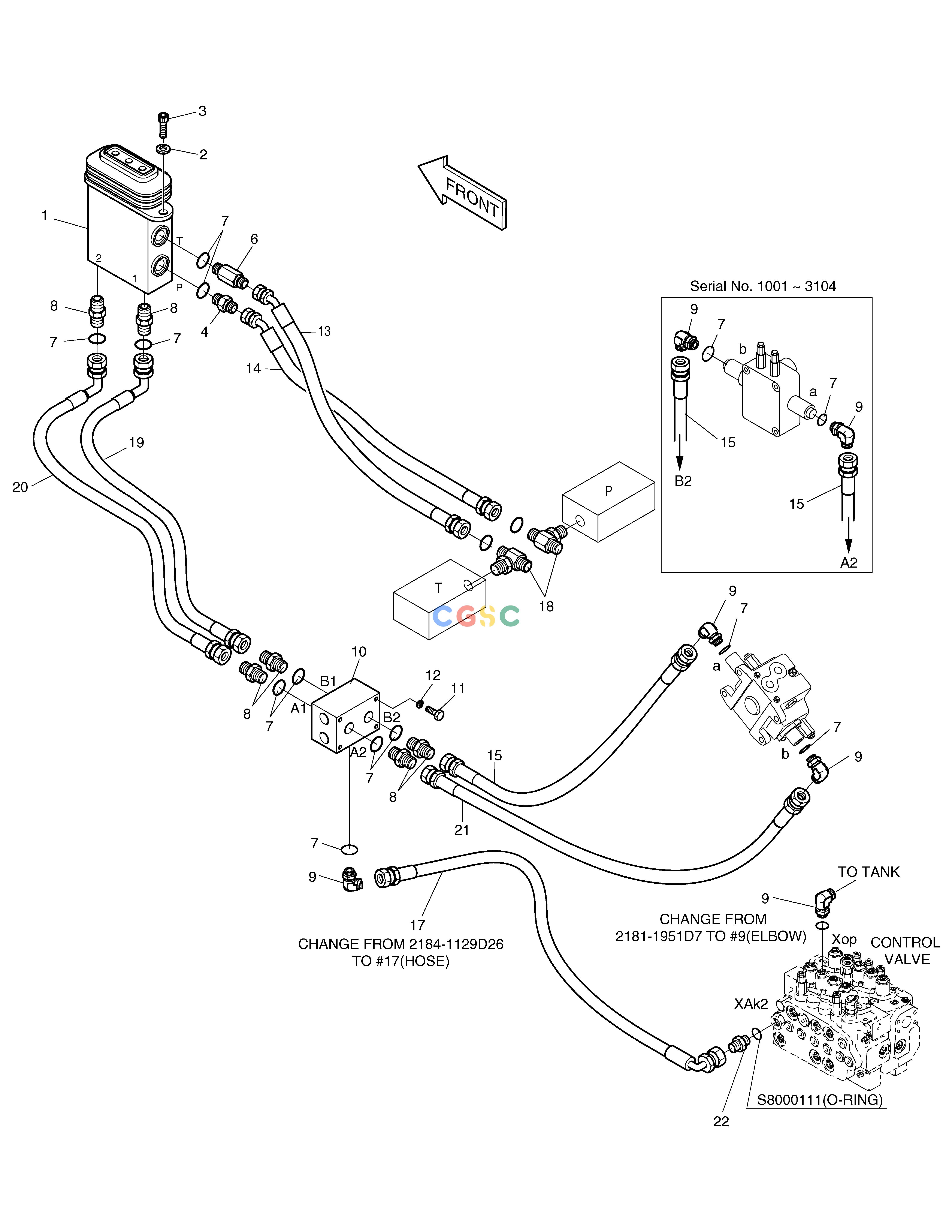 斗山零件查询PILOT PIPING-ARTI.BOOM SOLAR 160W-V Doosan parts catalog online