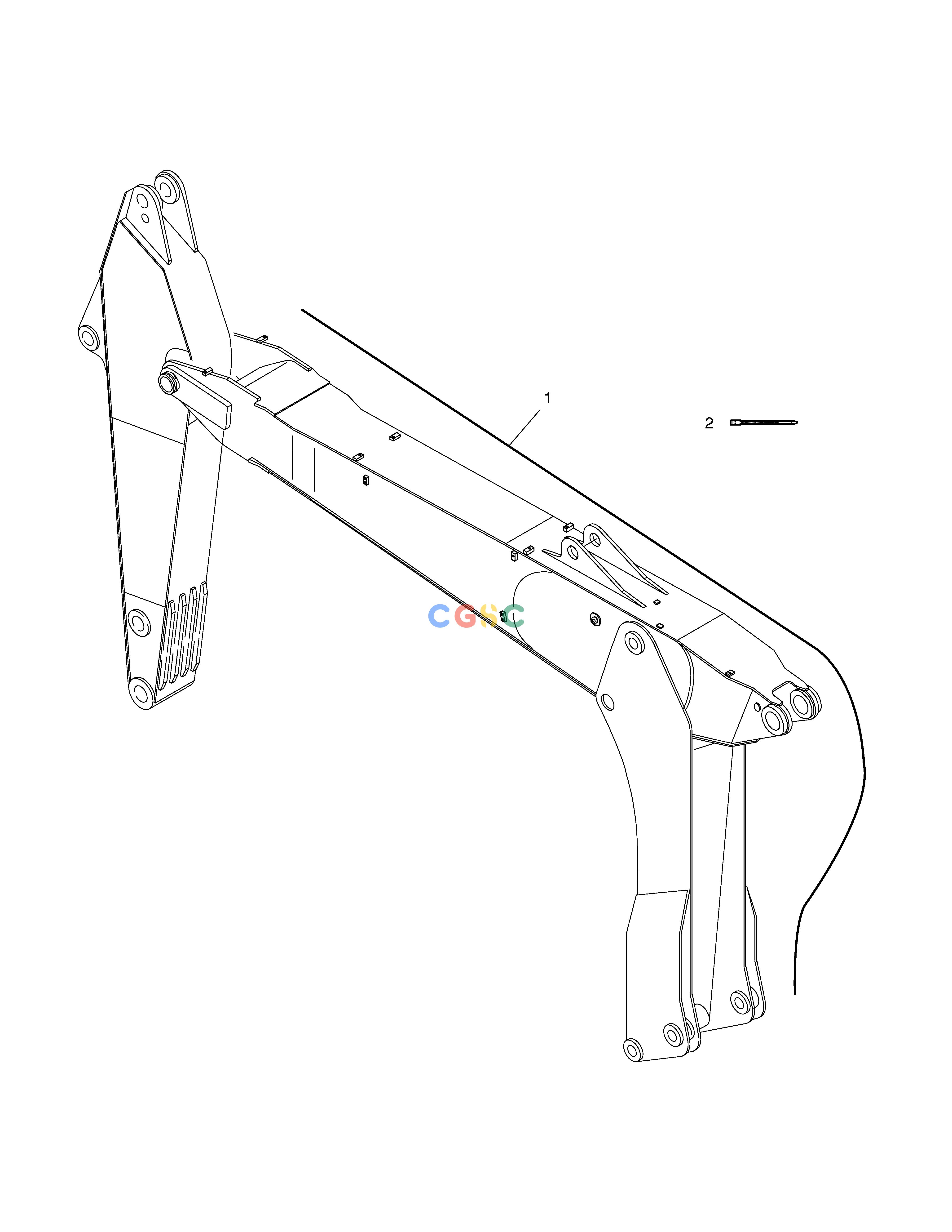 斗山零件查询ARM LAMP HARNESS-GERMAN SOLAR 160W-V Doosan parts catalog online