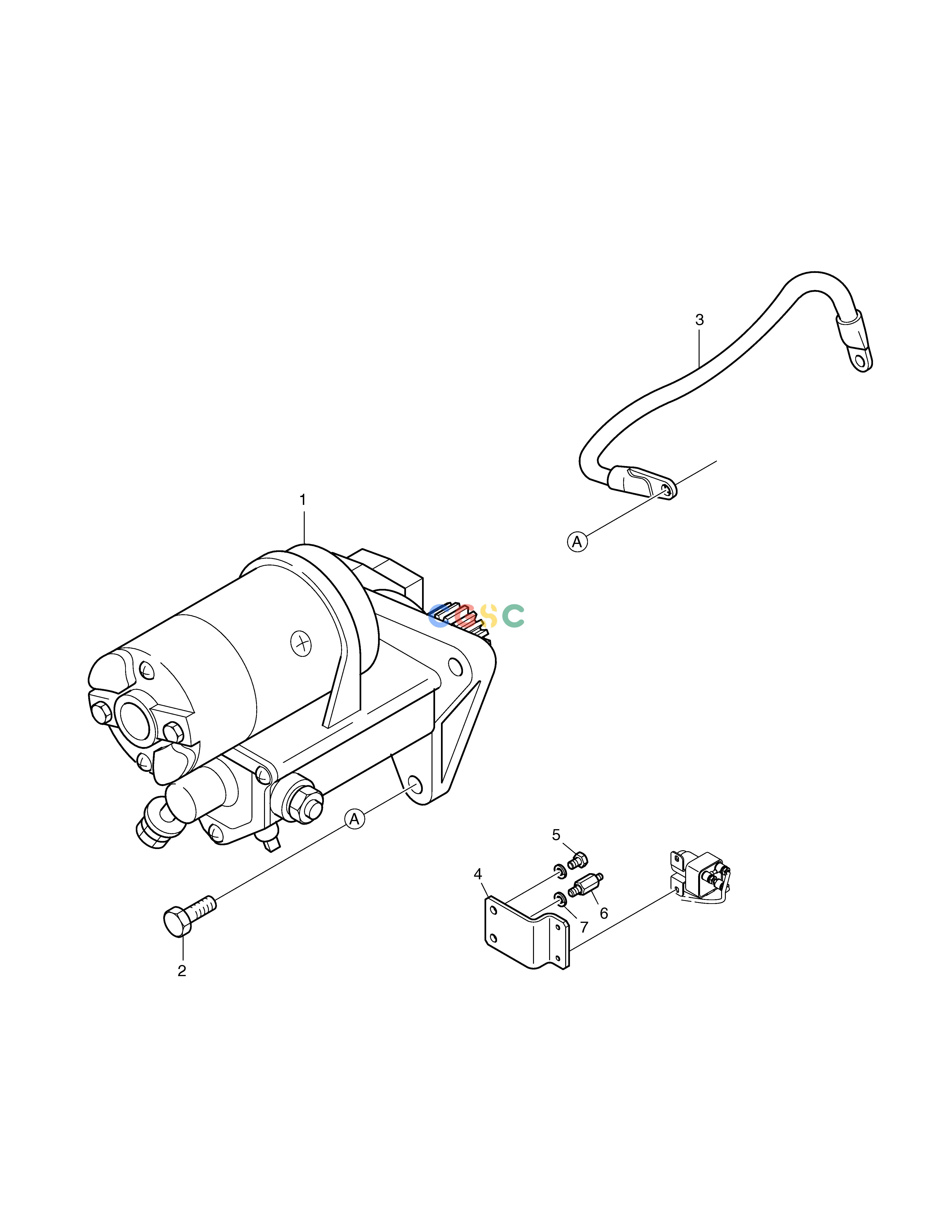 斗山零件查询STARTER MEGA 200-V (S/N 3001~) Doosan parts catalog online