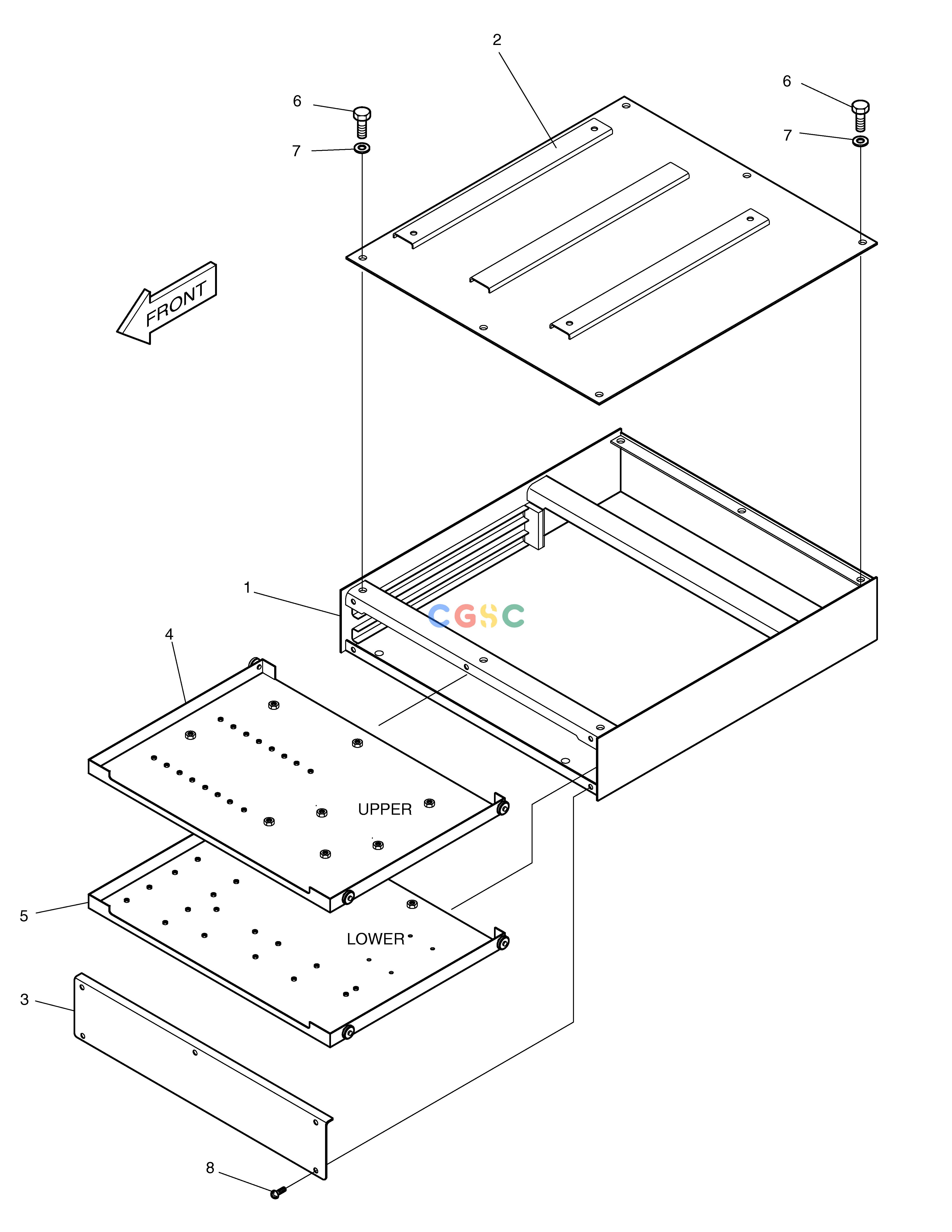 斗山零件查询ELECTRIC BOX ASS'Y(1)-BOX MEGA 200-V (S/N 3001~) Doosan parts catalog online