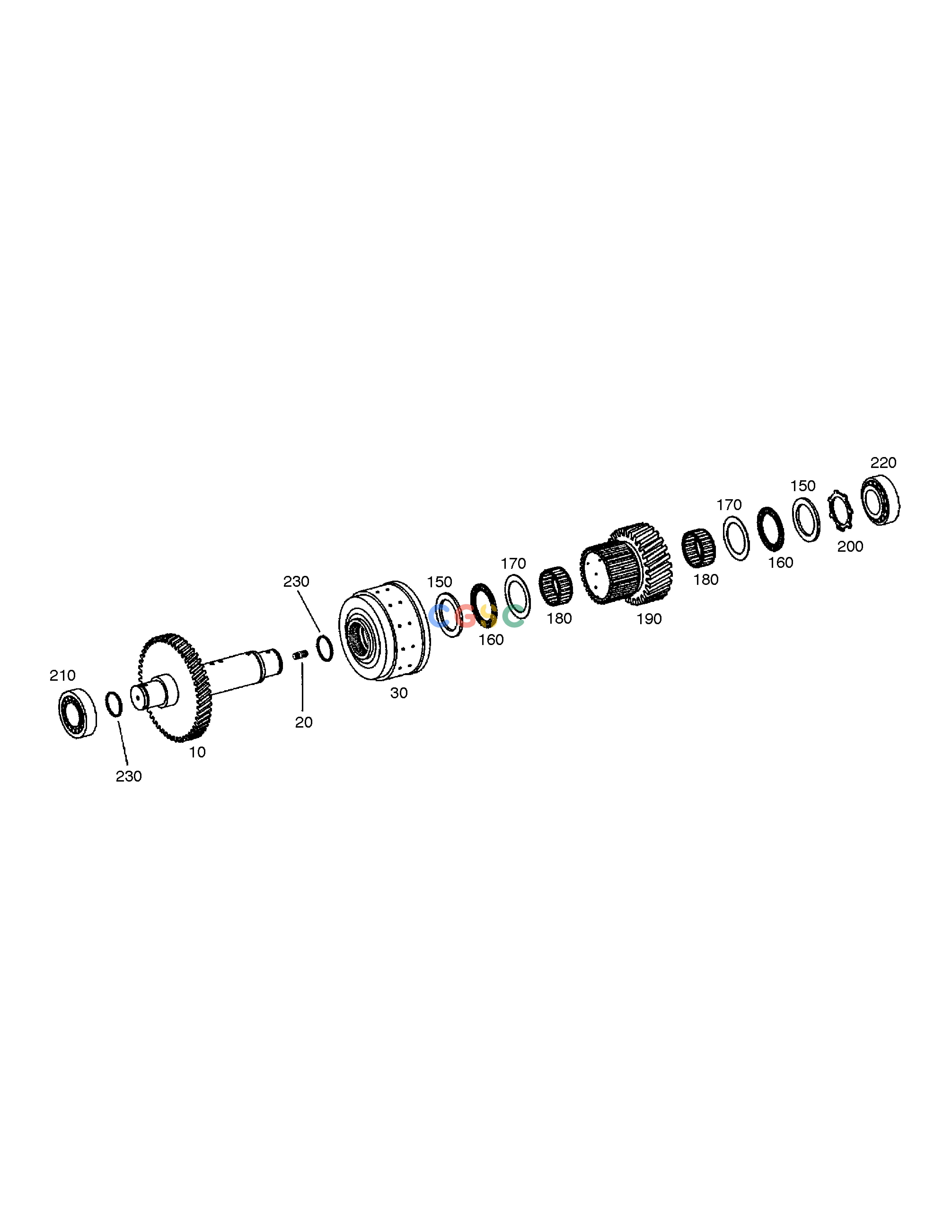 斗山零件查询COUPLING K2-T/MISSION(5) MEGA 200-V (S/N 3001~) Doosan parts catalog online