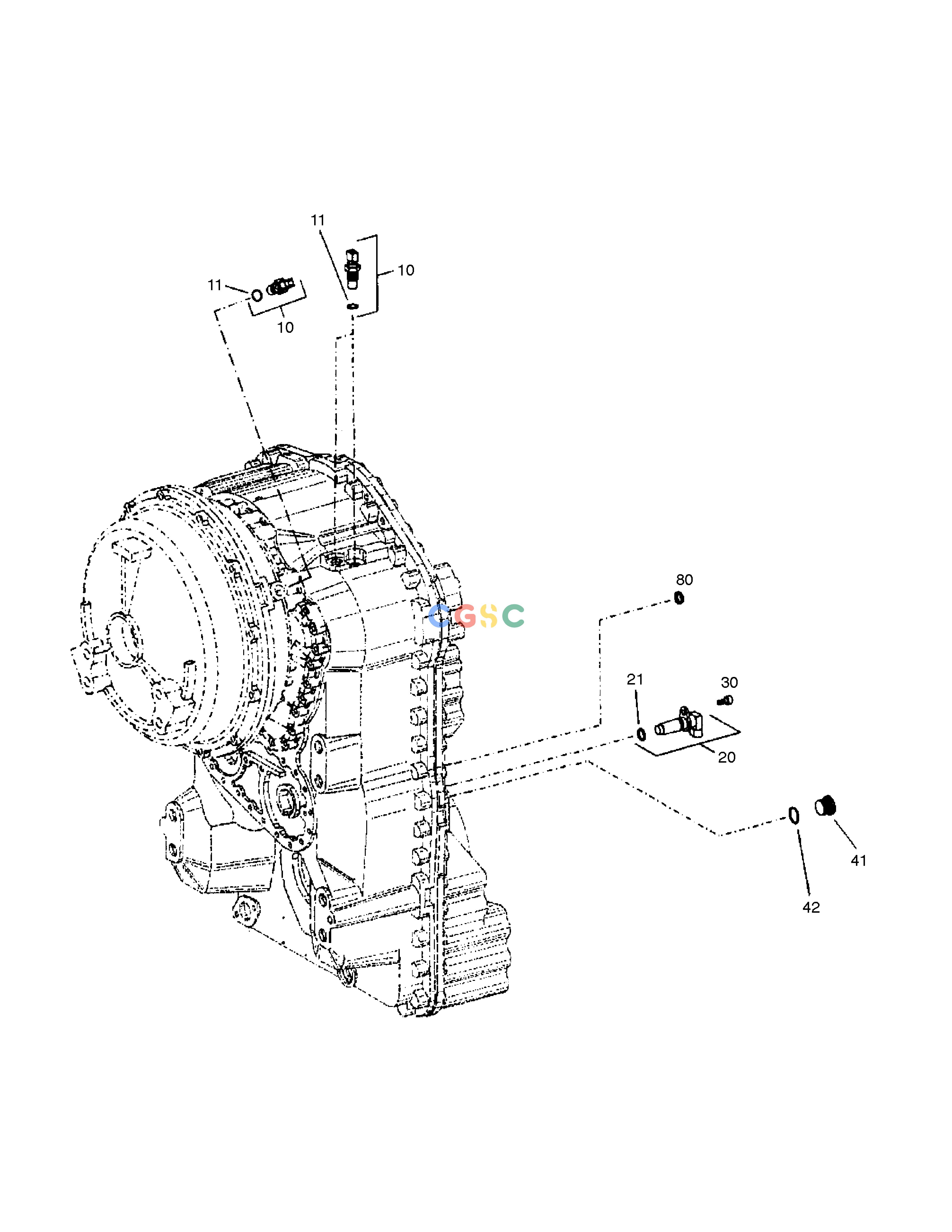 斗山零件查询INDICATOR TRANSMITTER-T/MISSION(16) MEGA 200-V (S/N 3001~) Doosan parts catalog online