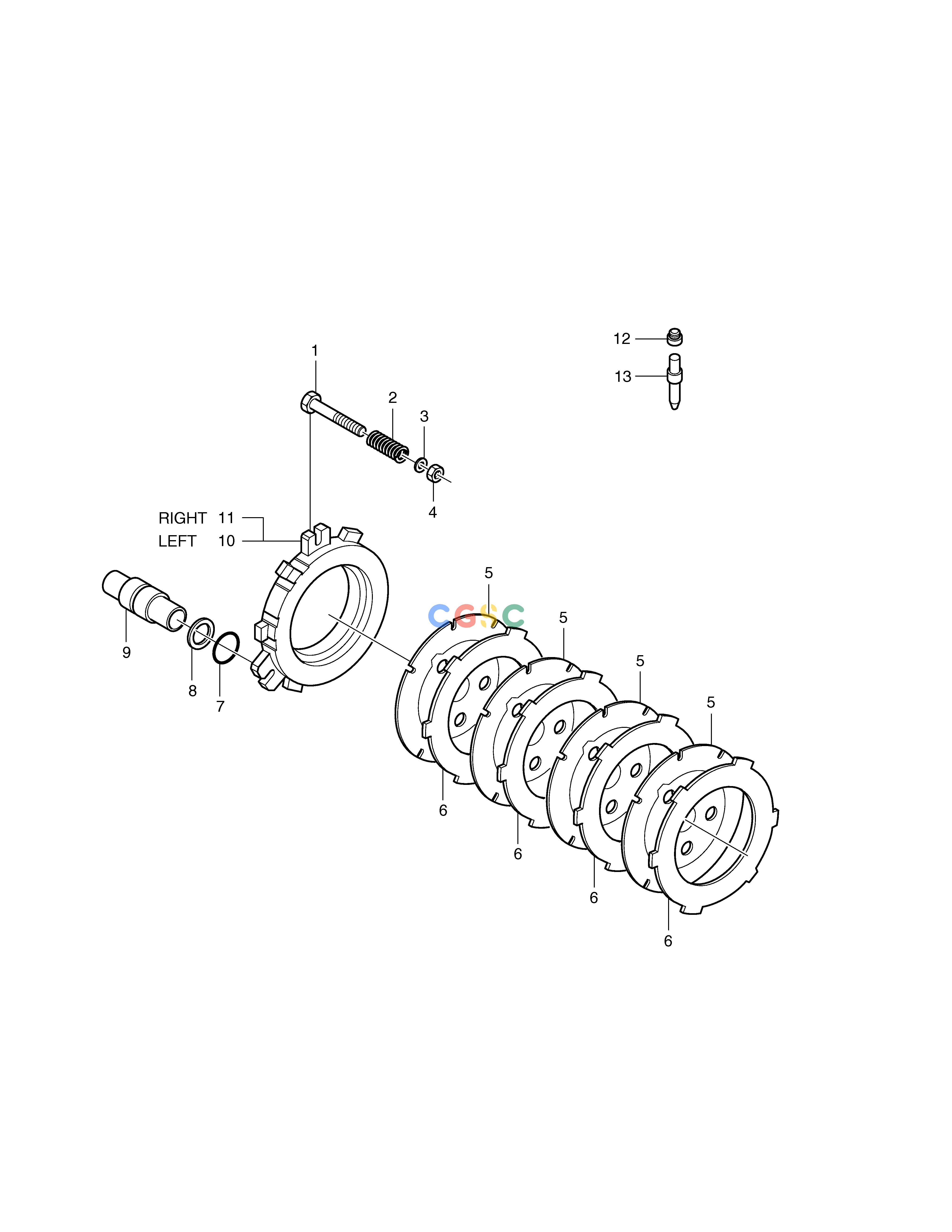 斗山零件查询BRAKE-REAR AXLE MEGA 200-V (S/N 3001~) Doosan parts catalog online