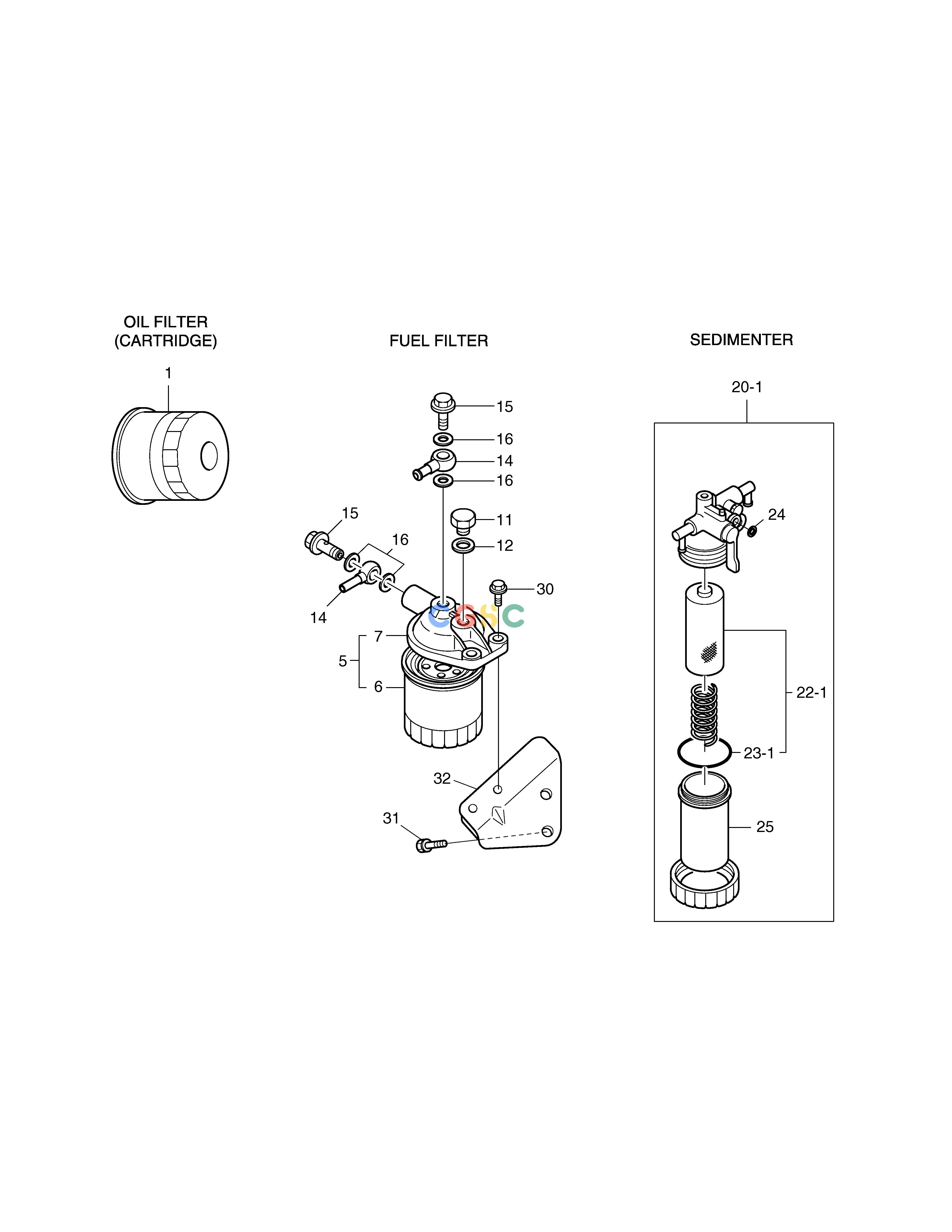 斗山零件查询FILTER SOLAR 030PLUS (S/N 20001~) Doosan parts catalog online
