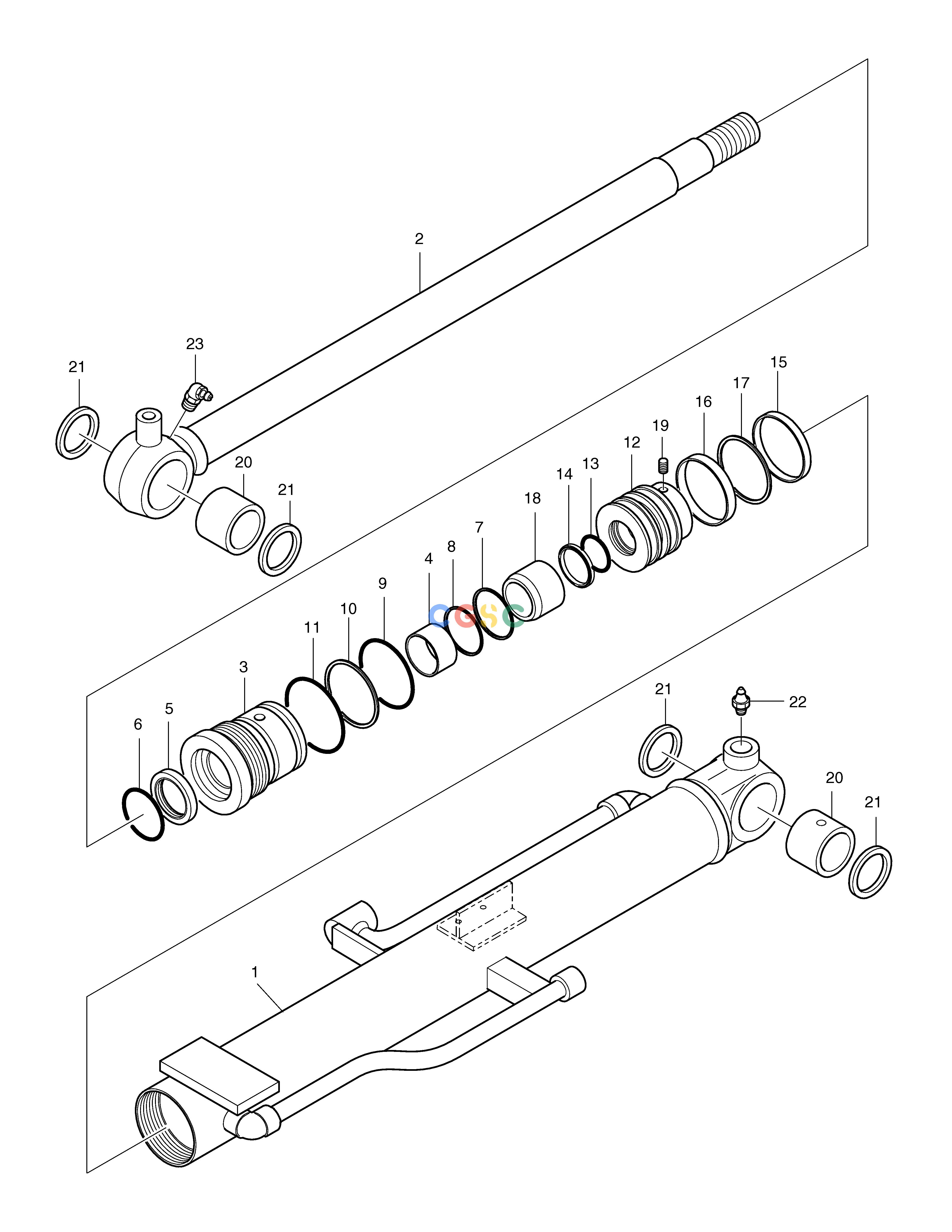 斗山零件查询BOOM CYLINDER - LOCK VALVE SOLAR 030PLUS (S/N 20001~) Doosan parts catalog online