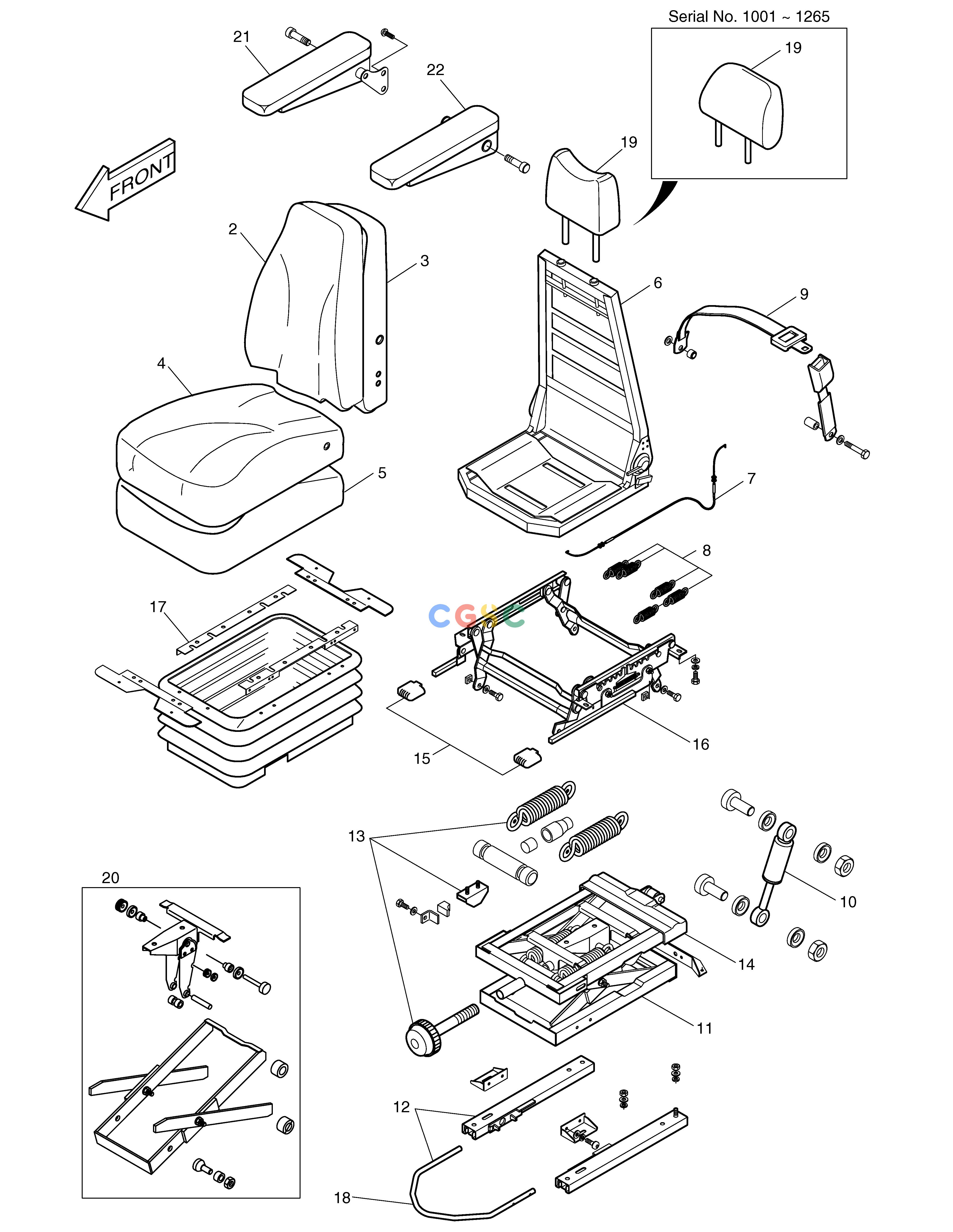 斗山零件查询SEAT-EUROPE & U.S.A SOLAR 140LC-V Doosan parts catalog online