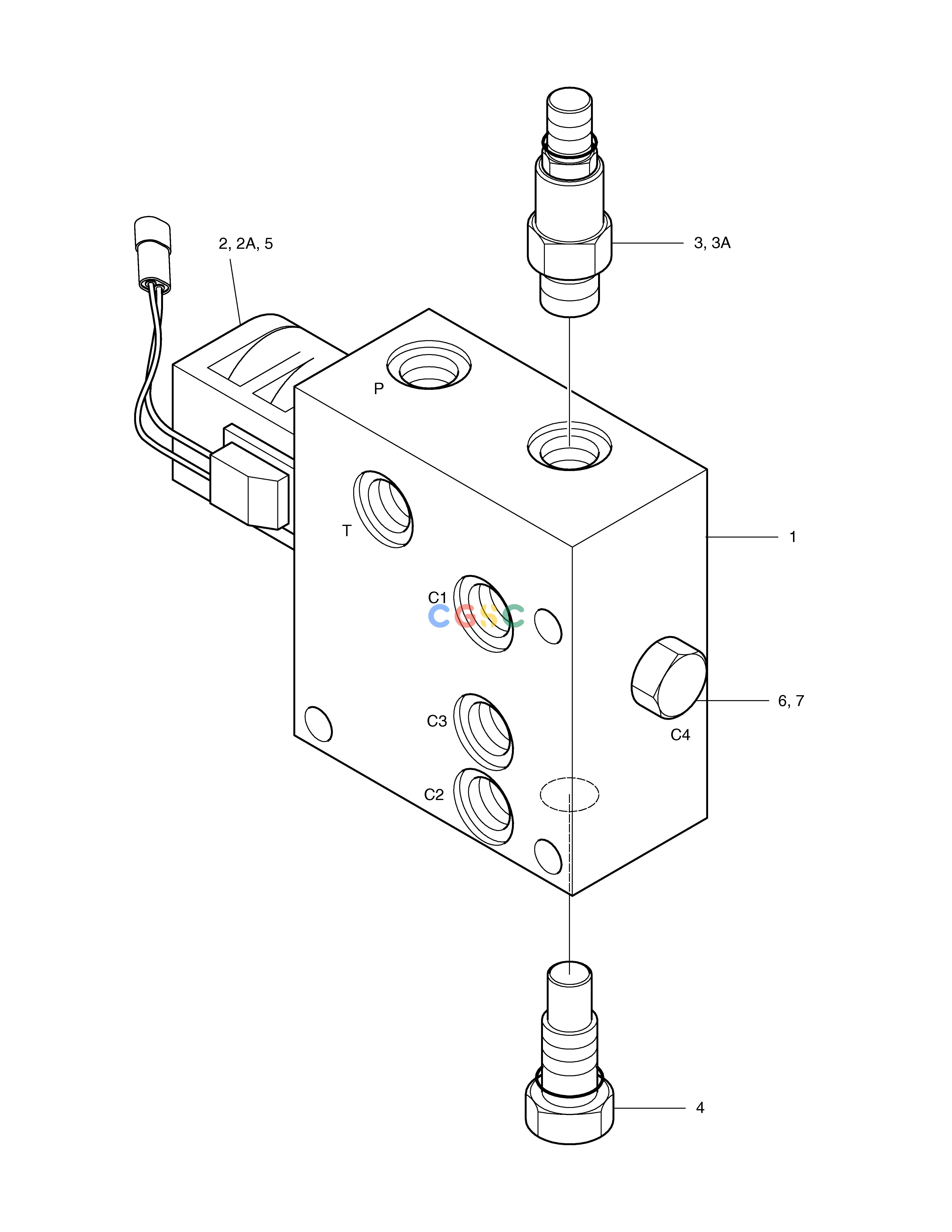 斗山零件查询BREAKER VALVE SOLAR 140LC-V Doosan parts catalog online