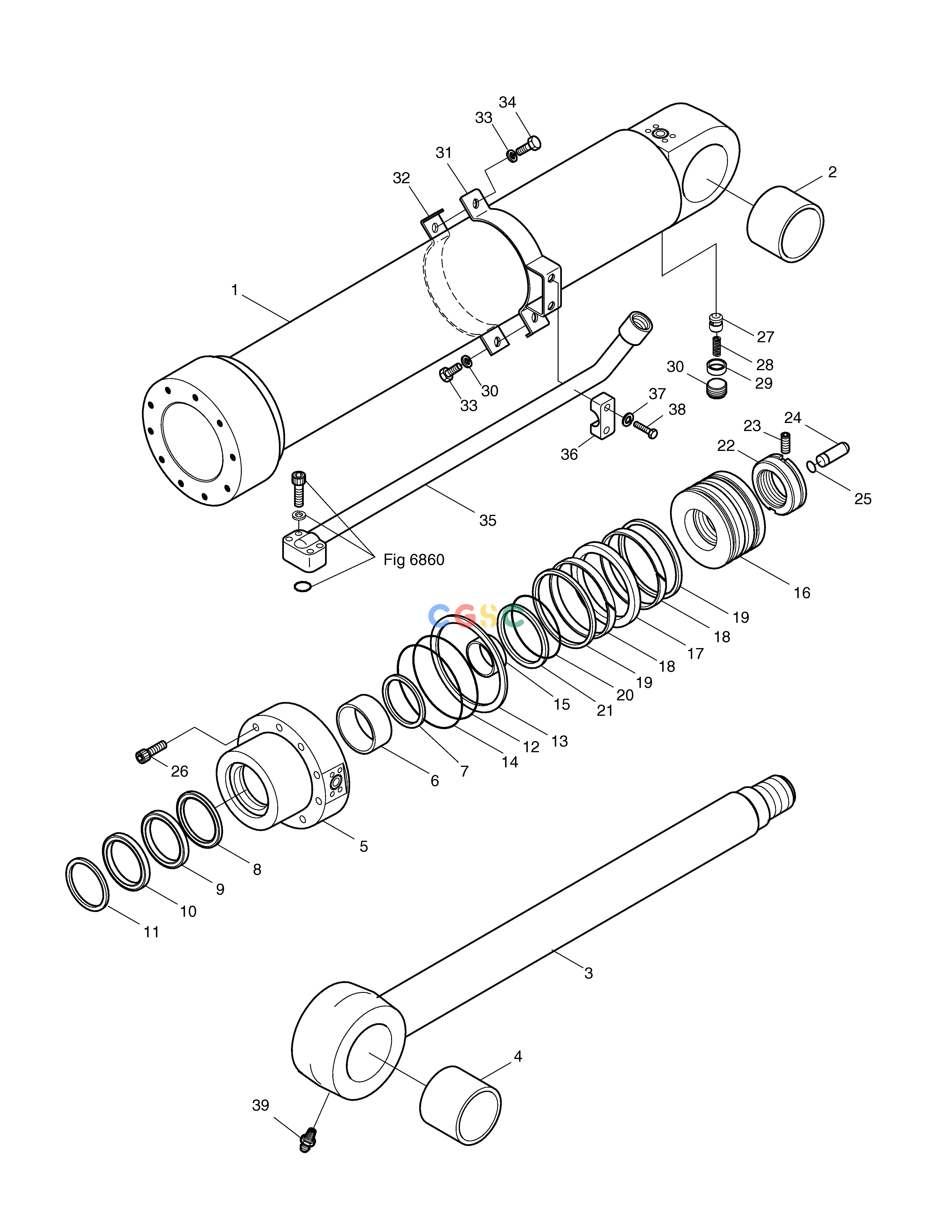 斗山零件查询ARM CYLINDER-LOCK VALVE SOLAR 140LC-V Doosan parts catalog online